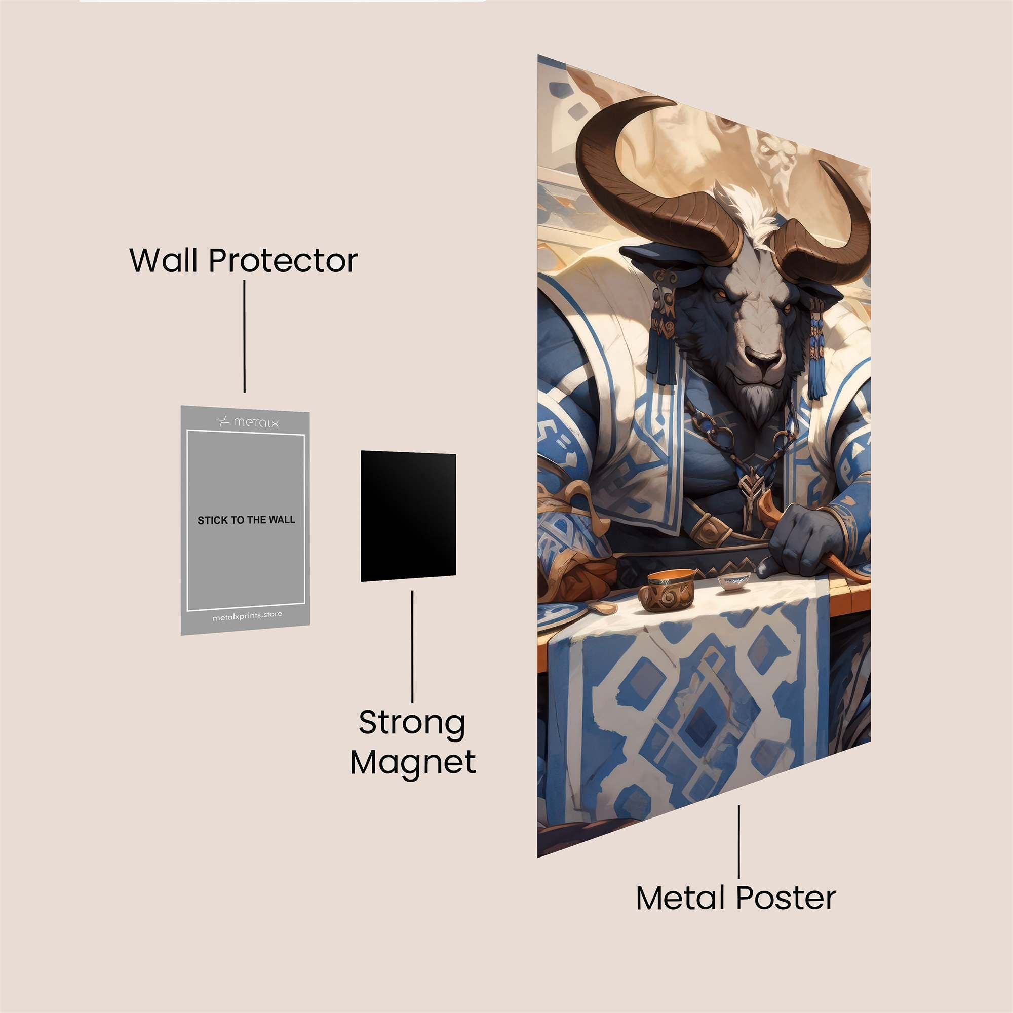 Minotaur Majesty Safe Wall Magnetic / M