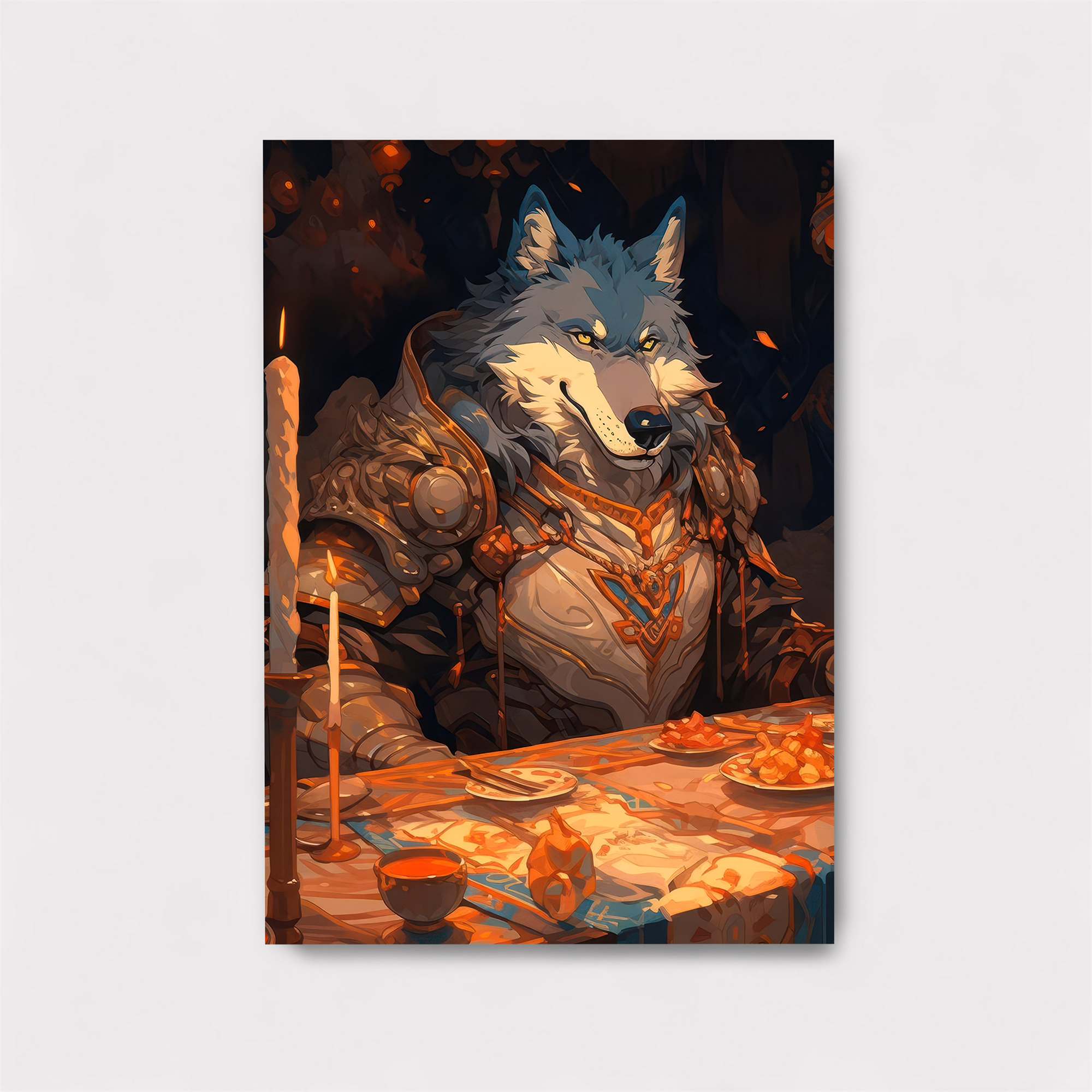 Lupine Feast Safe Wall Magnetic / M