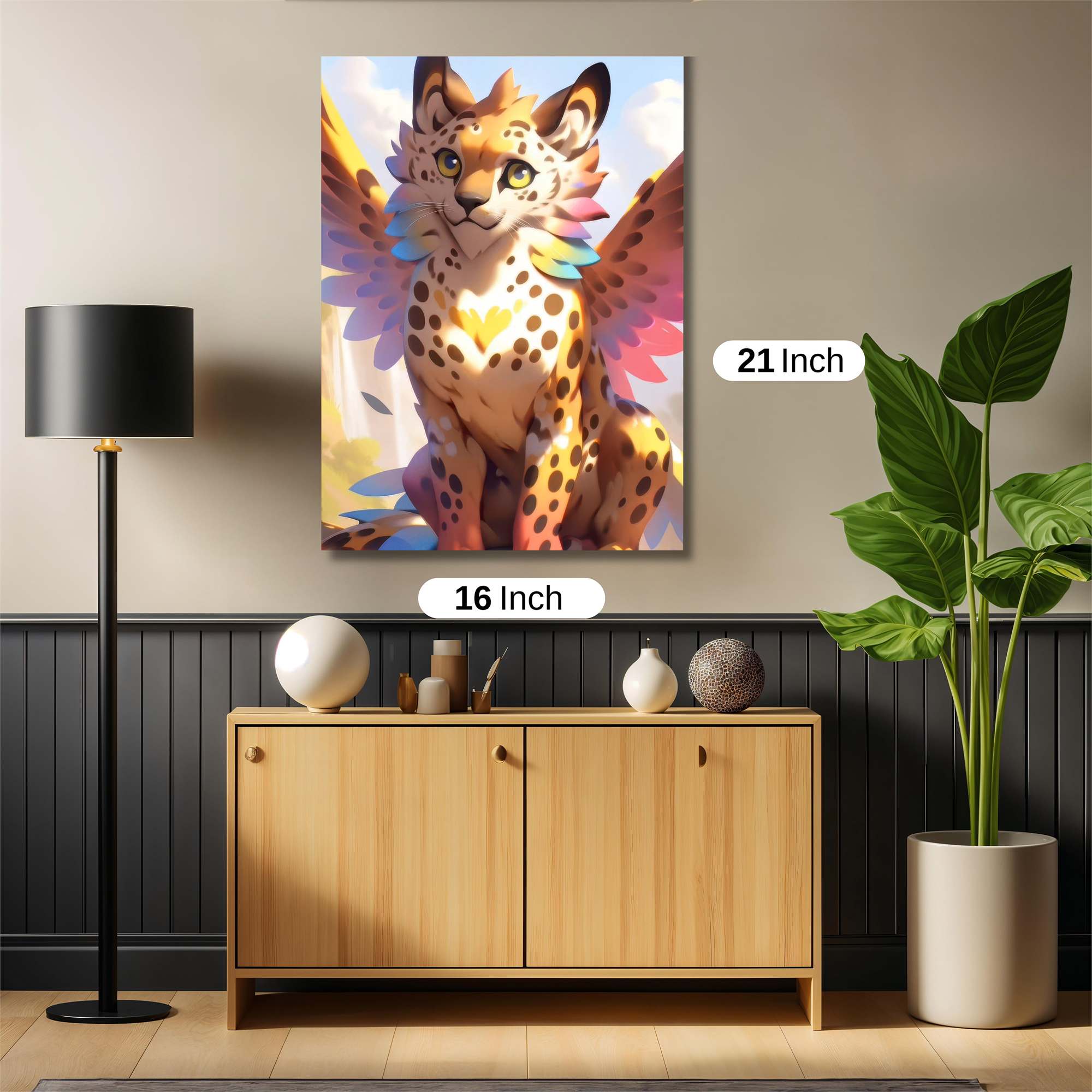 Felid Enchantment Safe Wall Magnetic / M