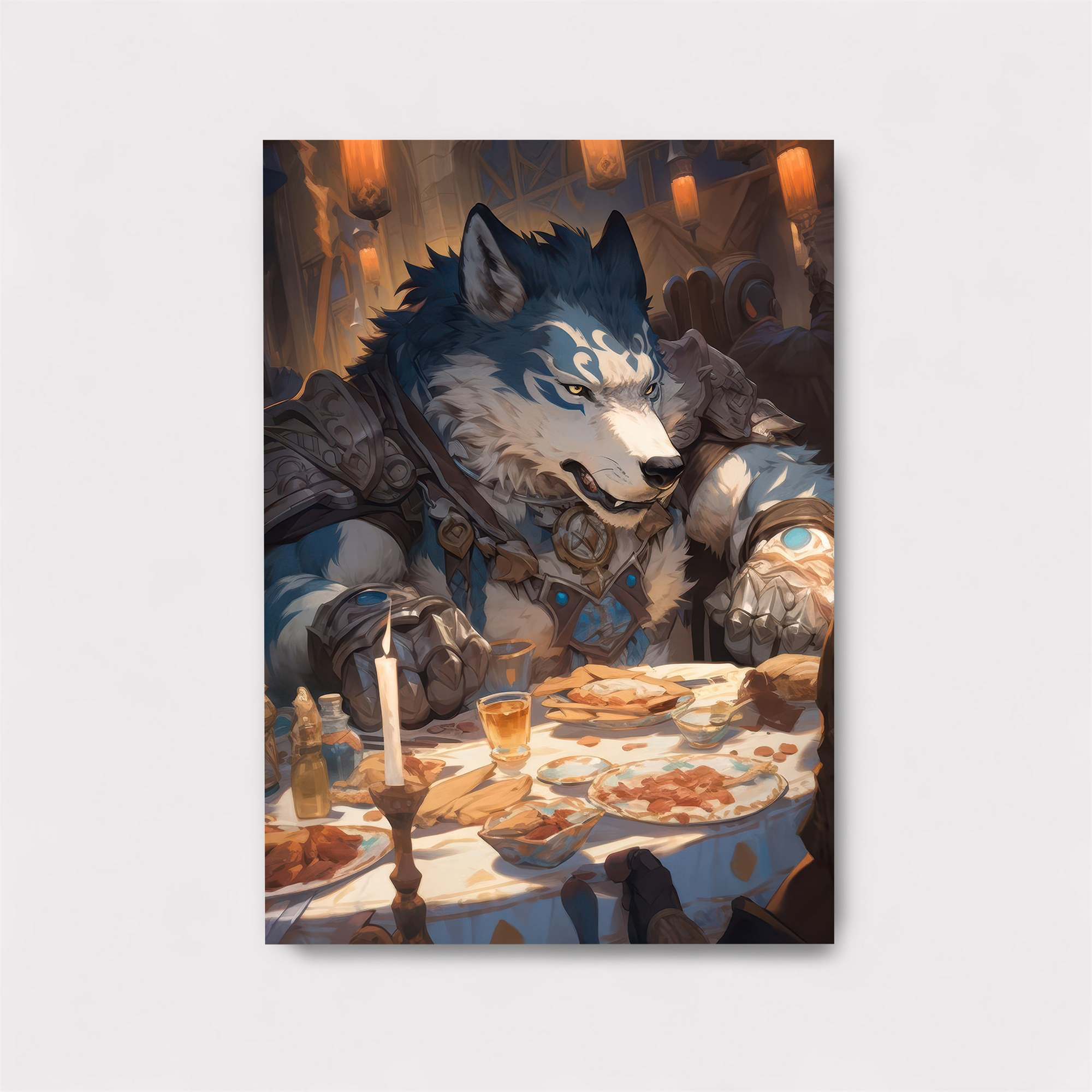 Lupine Feast Safe Wall Magnetic / M