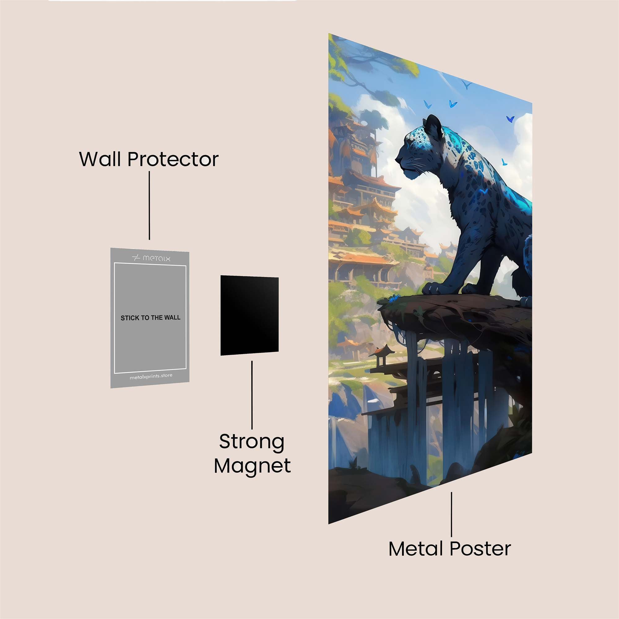 Celestial Majesty Safe Wall Magnetic / M