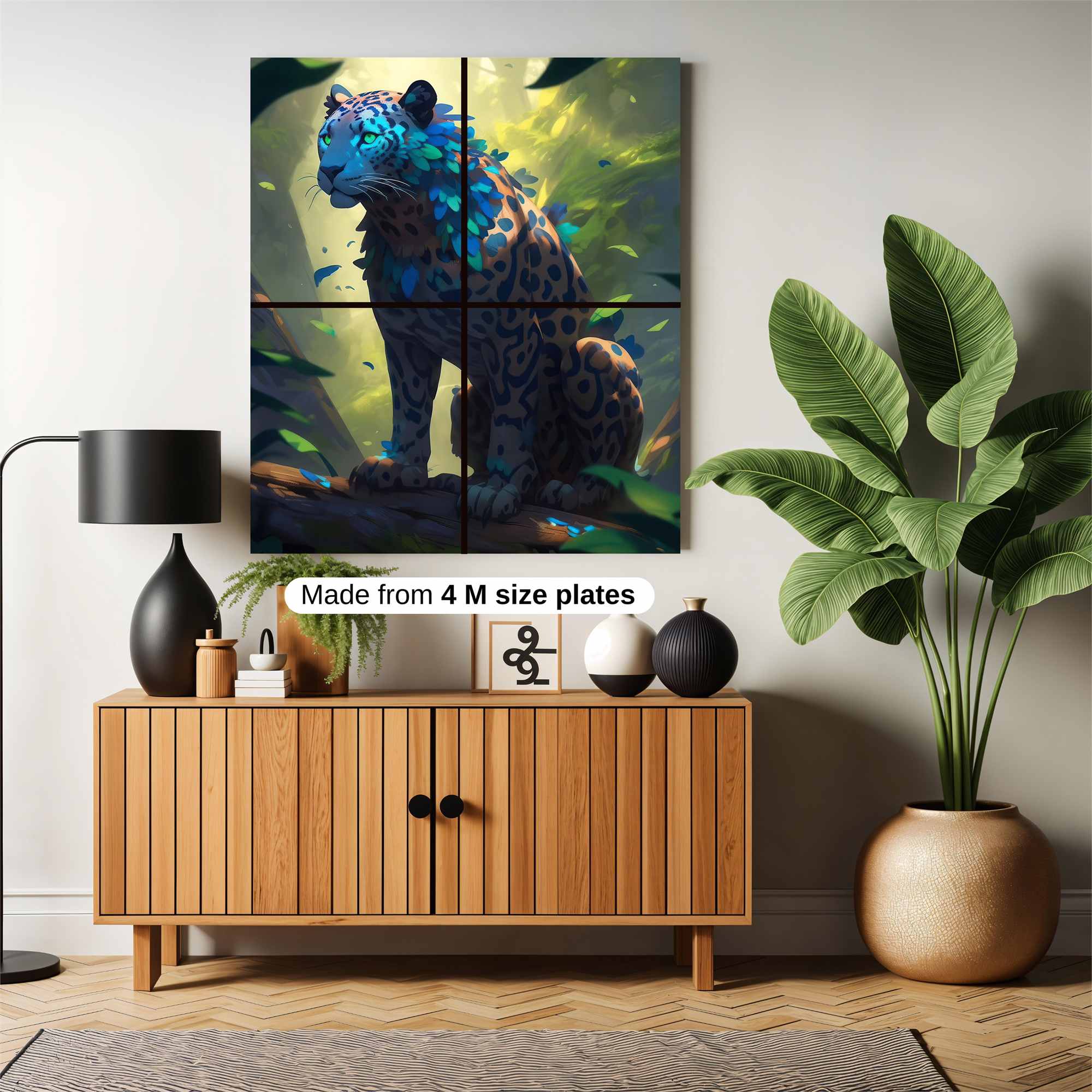 Floral Majesty Safe Wall Magnetic / M