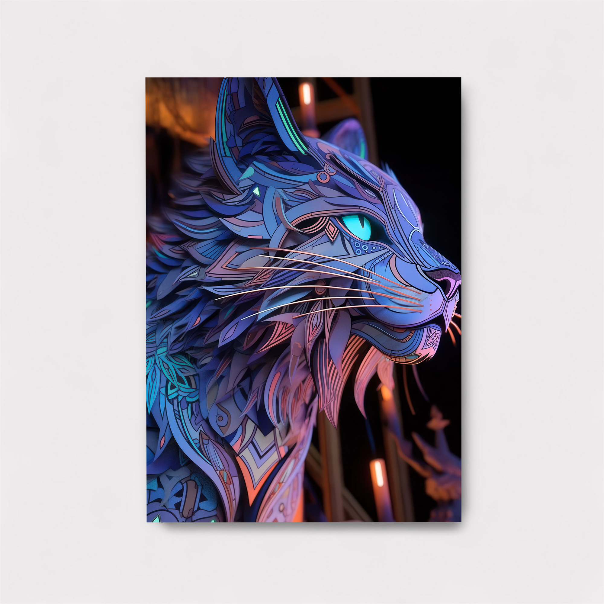 Feline Radiance Safe Wall Magnetic / M