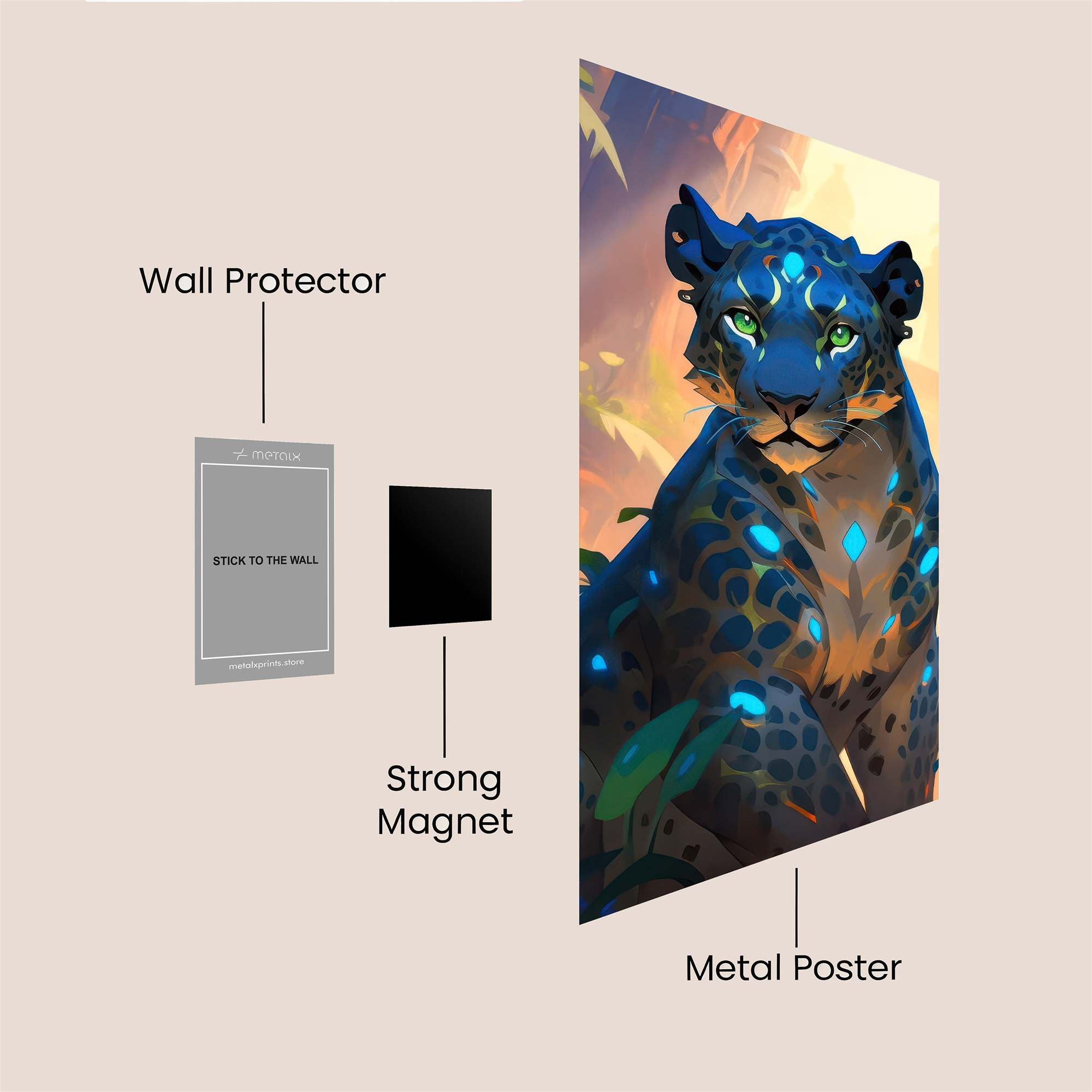 Mystical Majesty Safe Wall Magnetic / M