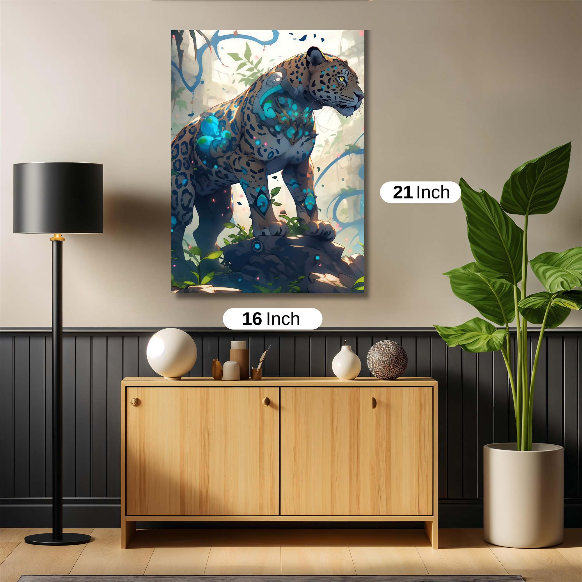 Mystic Jaguar Safe Wall Magnetic / M