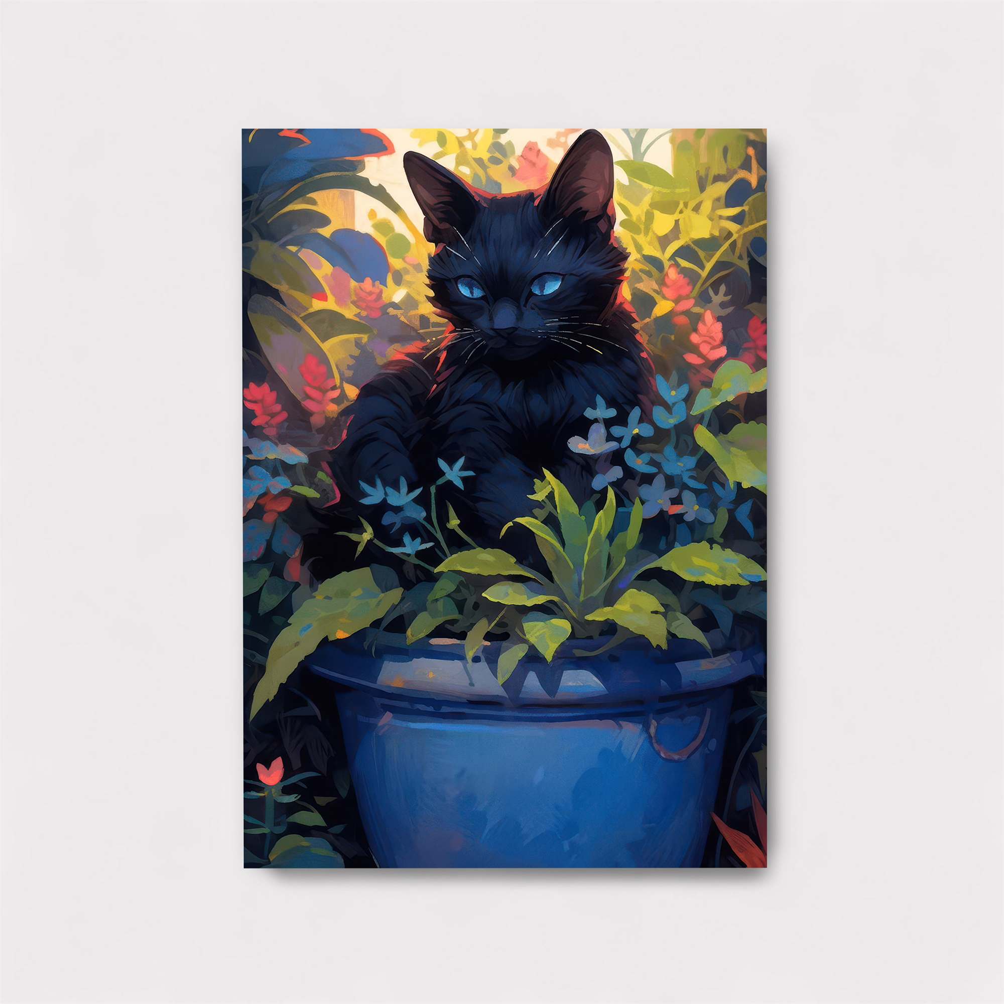 Feline Serenity Safe Wall Magnetic / M