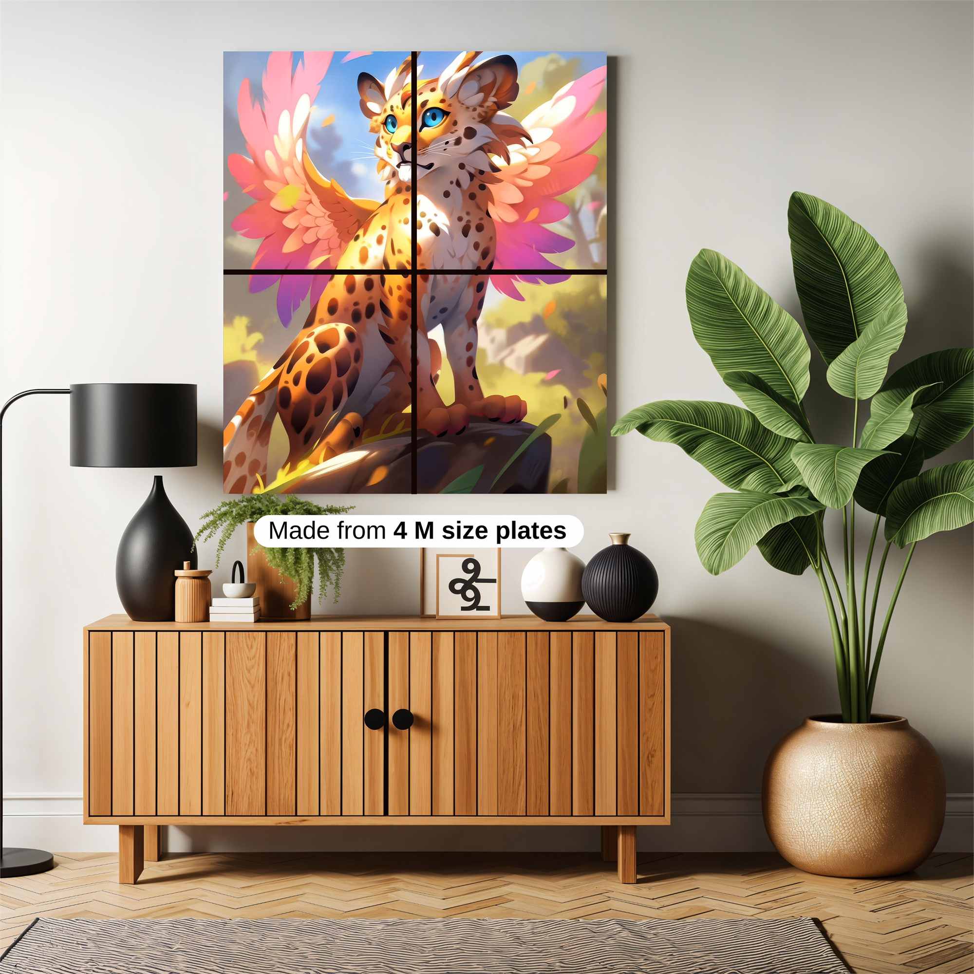 Winged Wonder Safe Wall Magnetic / M