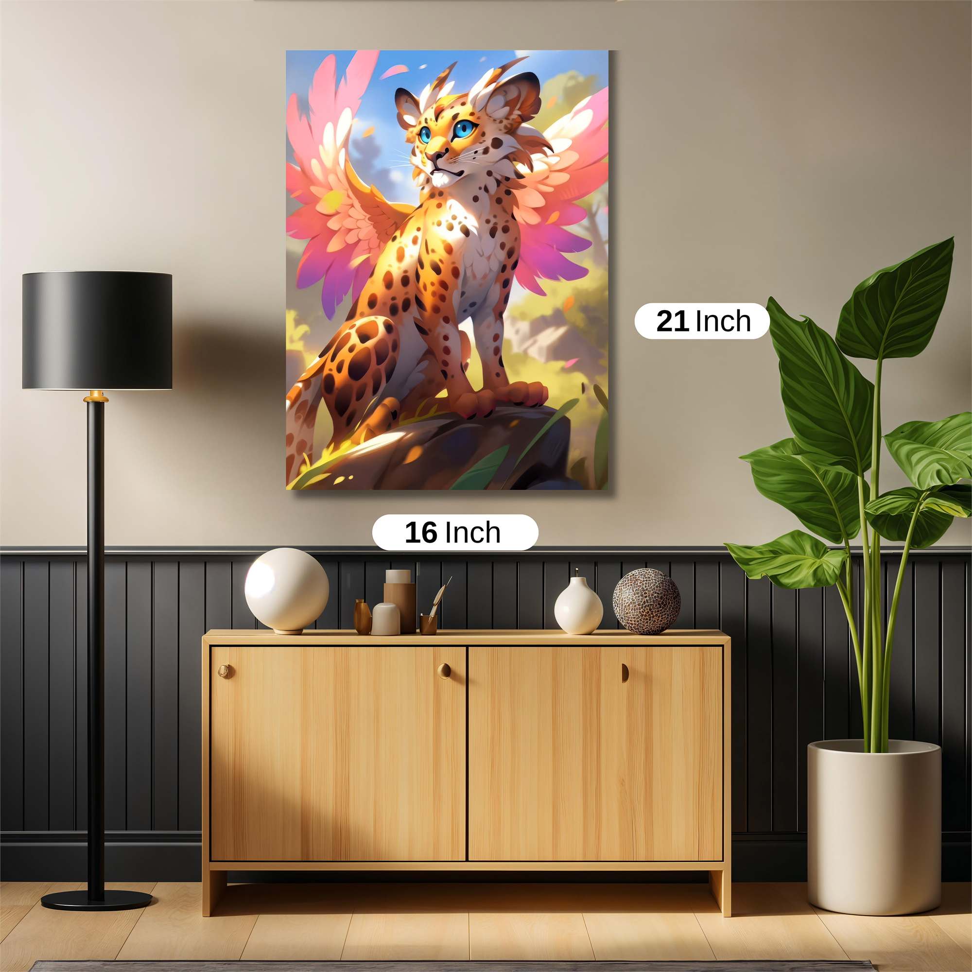 Winged Wonder Safe Wall Magnetic / M