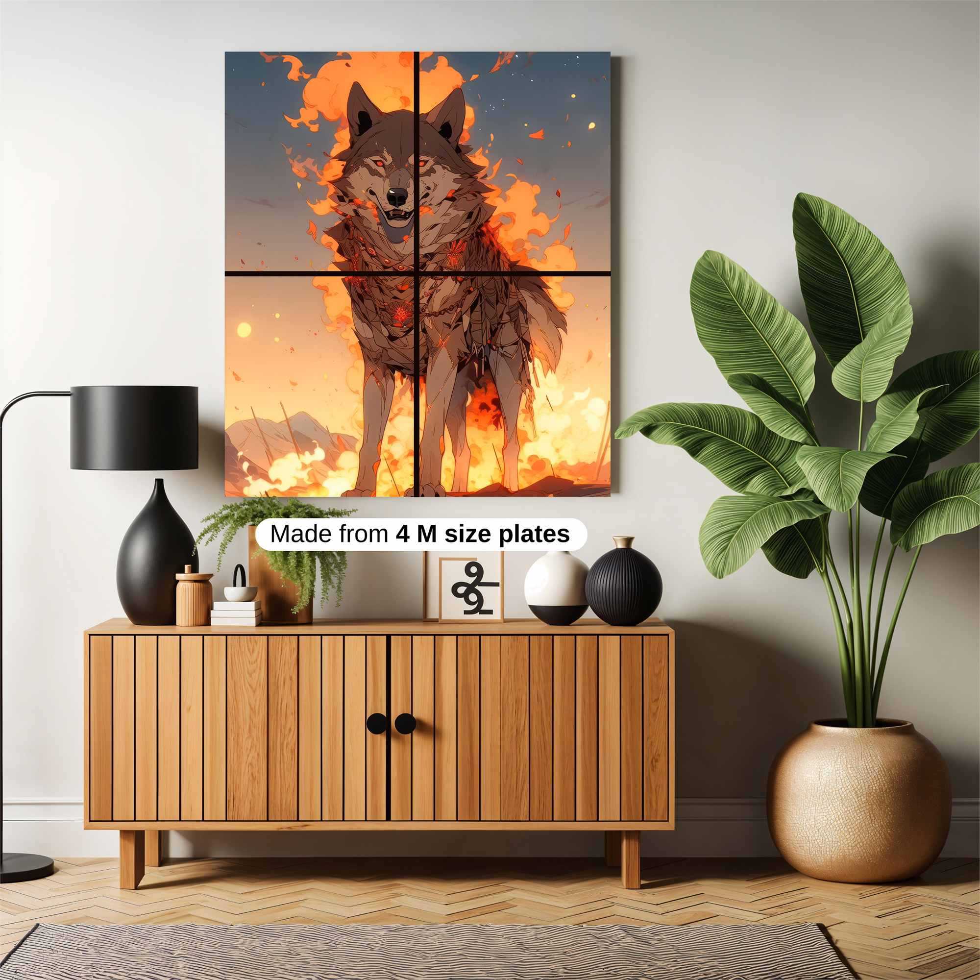 Inferno Majesty Safe Wall Magnetic / M