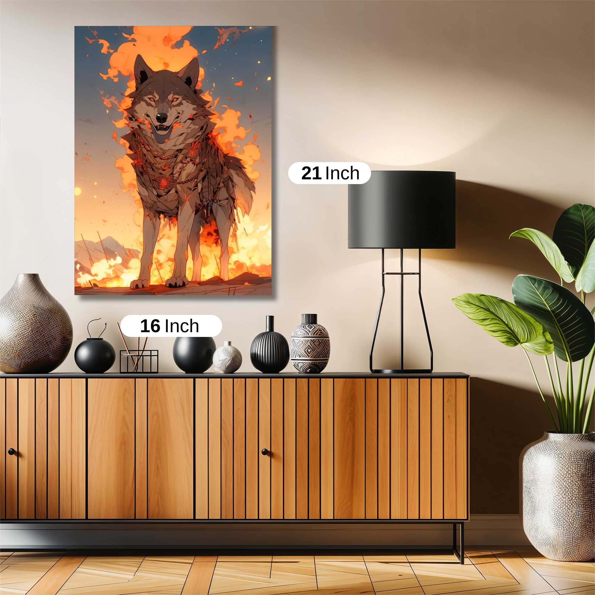 Inferno Majesty Safe Wall Magnetic / M