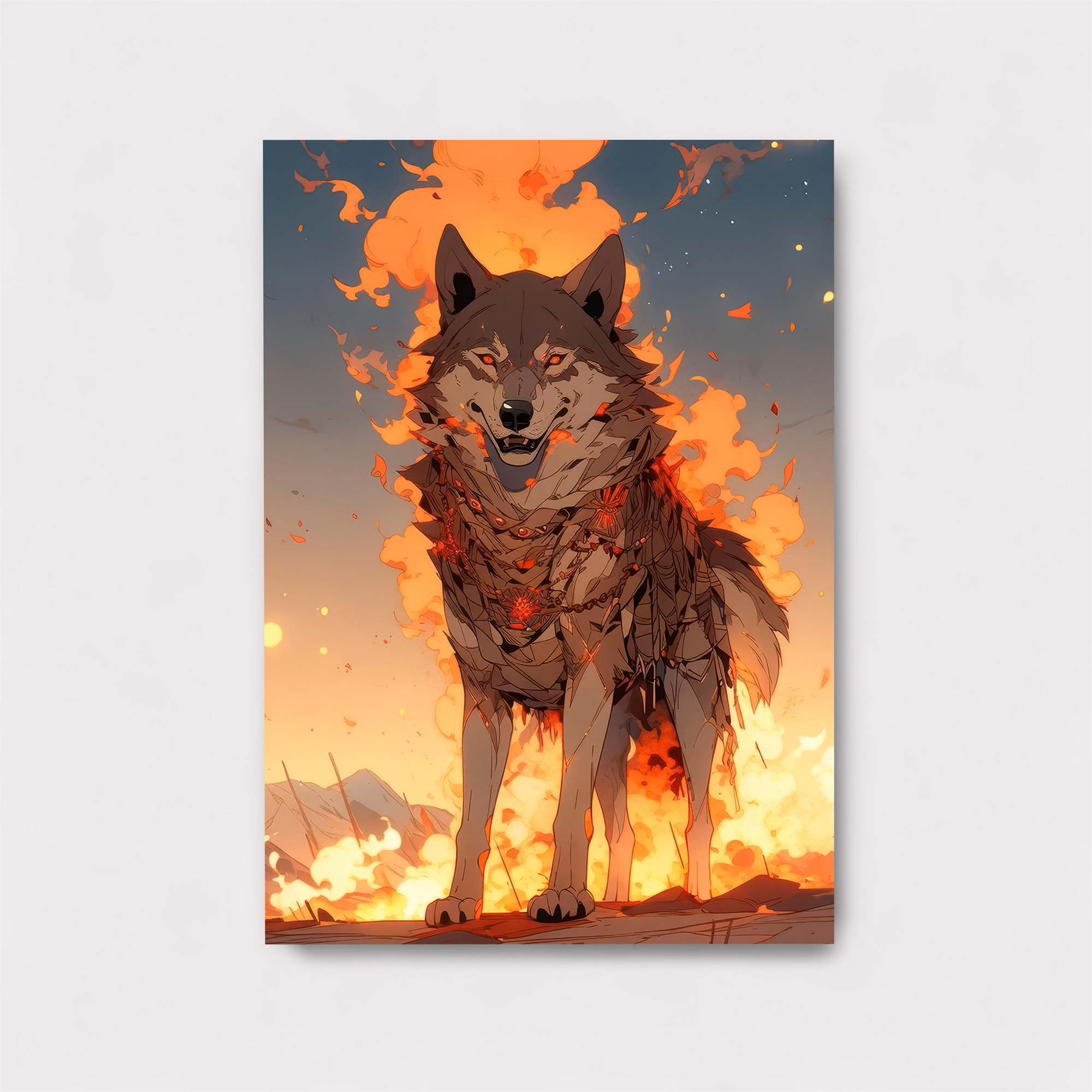 Inferno Majesty Safe Wall Magnetic / M