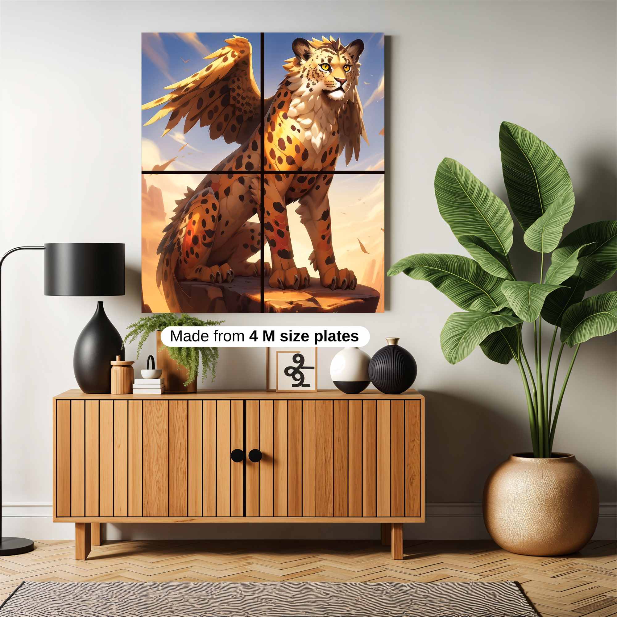 Leopard Majesty Safe Wall Magnetic / M