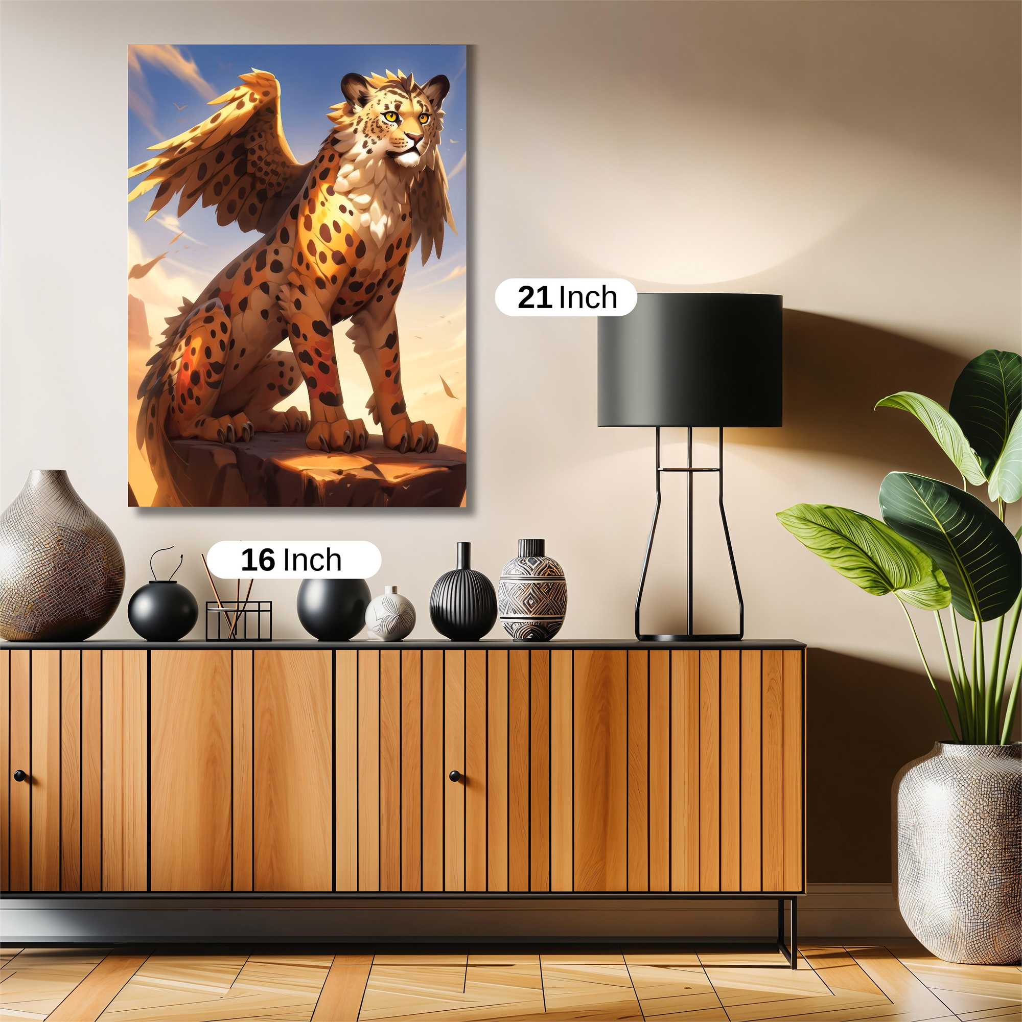Leopard Majesty Safe Wall Magnetic / M
