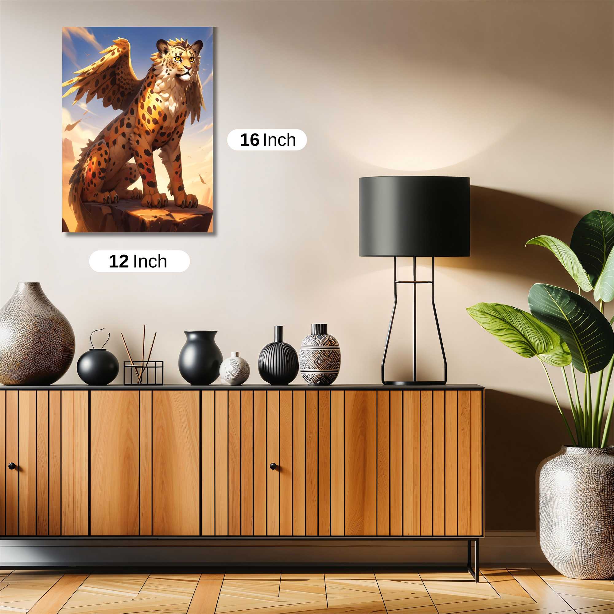 Leopard Majesty Safe Wall Magnetic / M