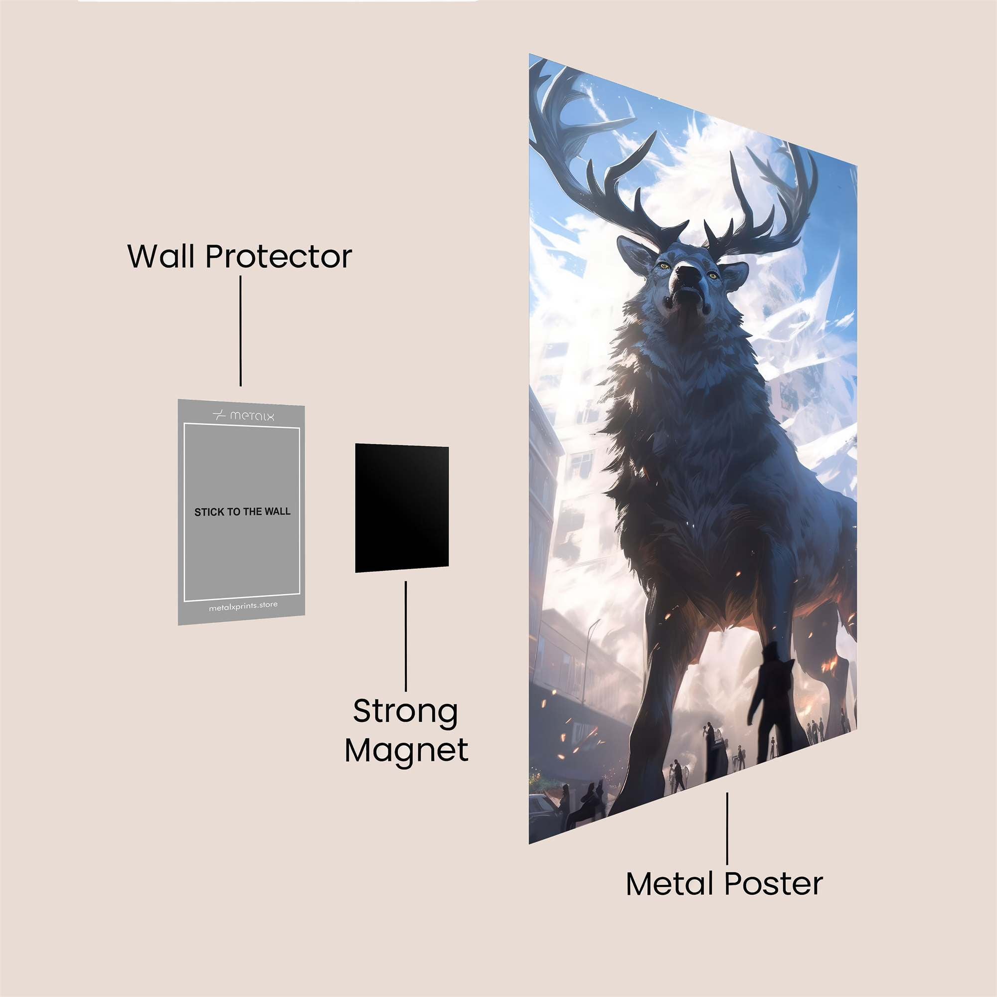 Majestic Emergence Safe Wall Magnetic / M