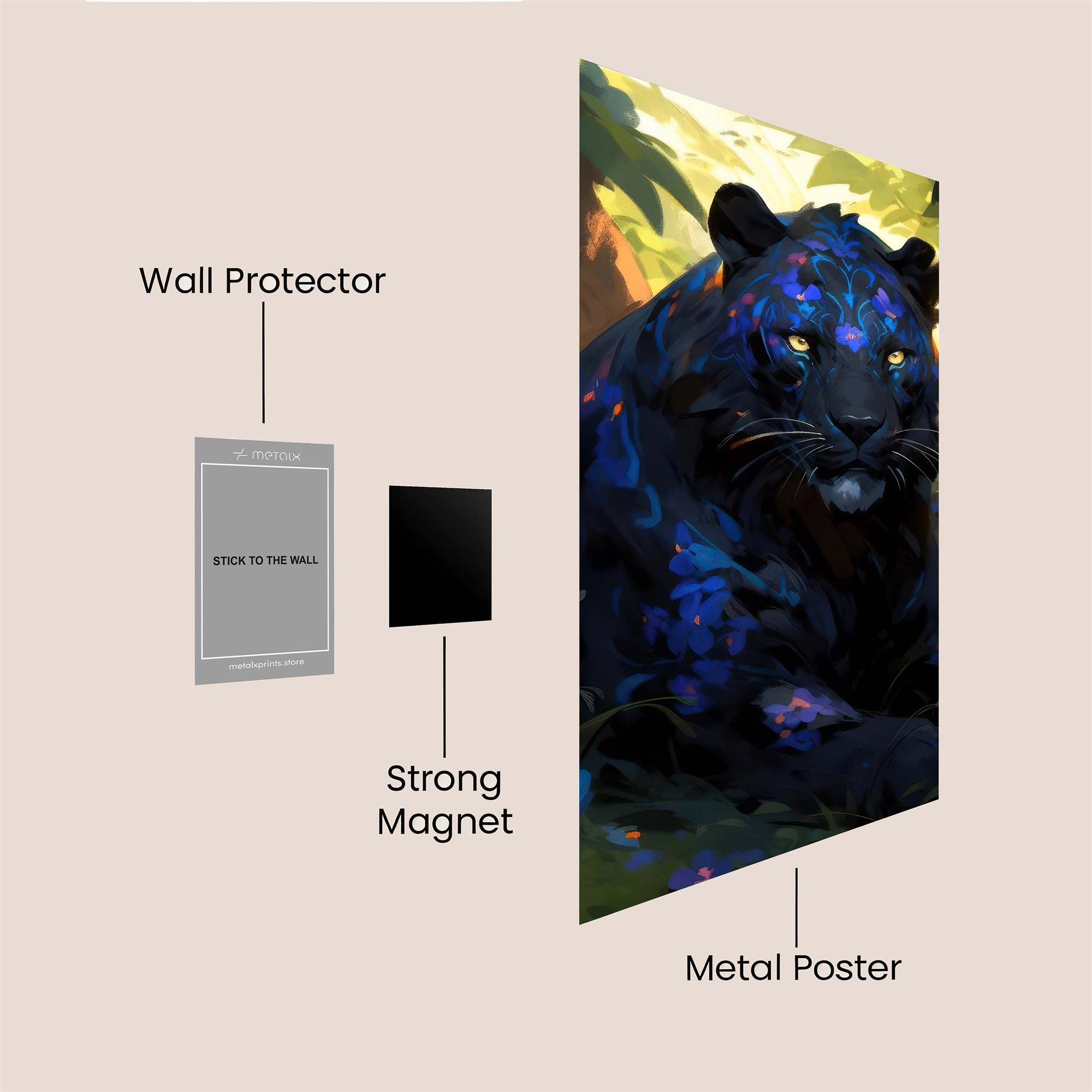 Mystical Majesty Safe Wall Magnetic / M