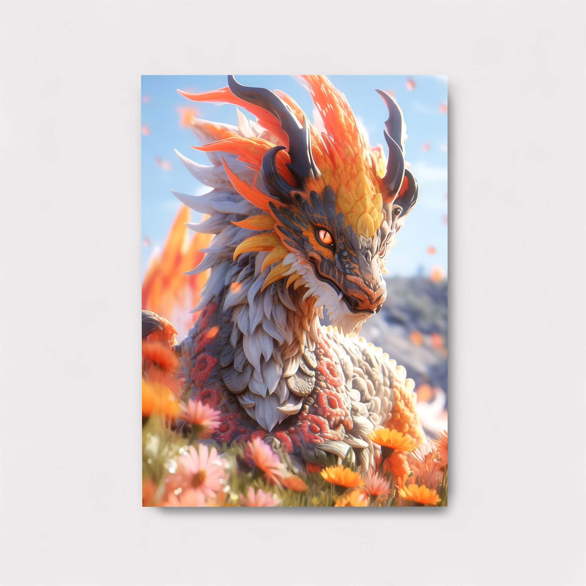 Floral Majesty Safe Wall Magnetic / M