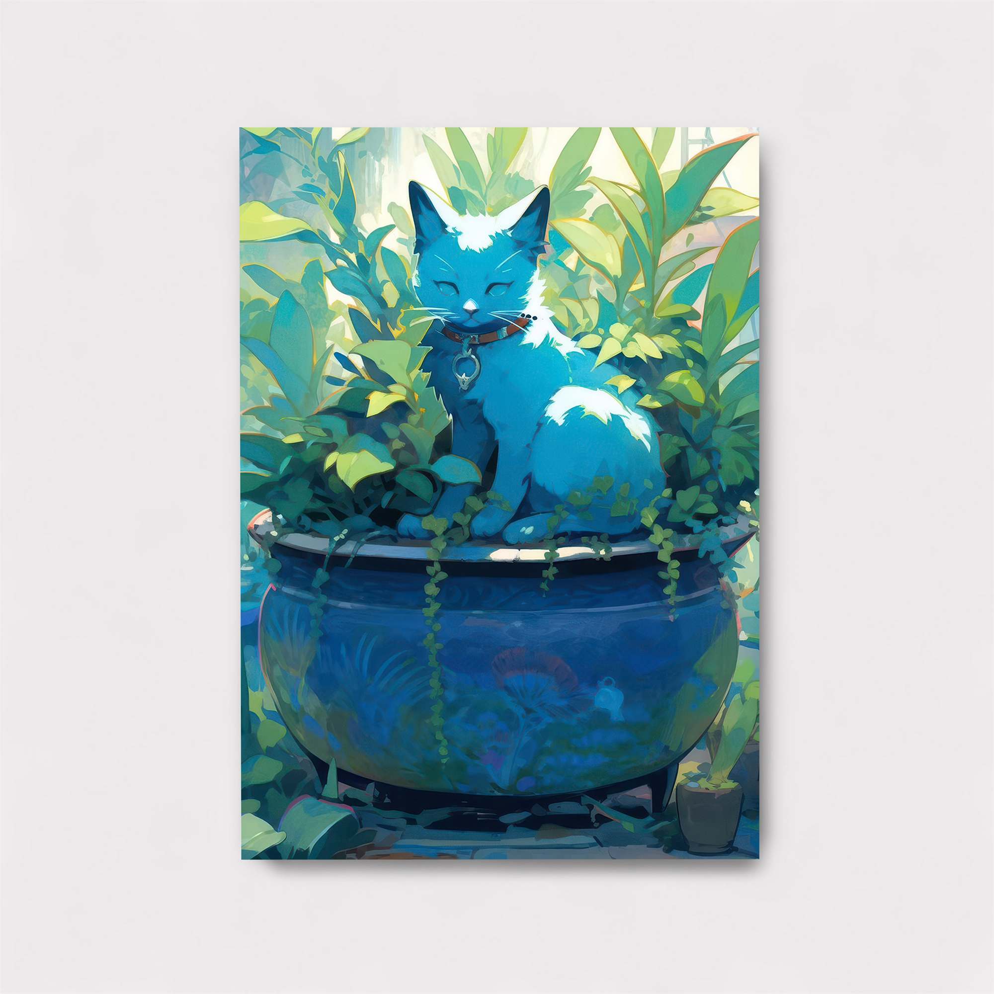 Feline Serenity Safe Wall Magnetic / M