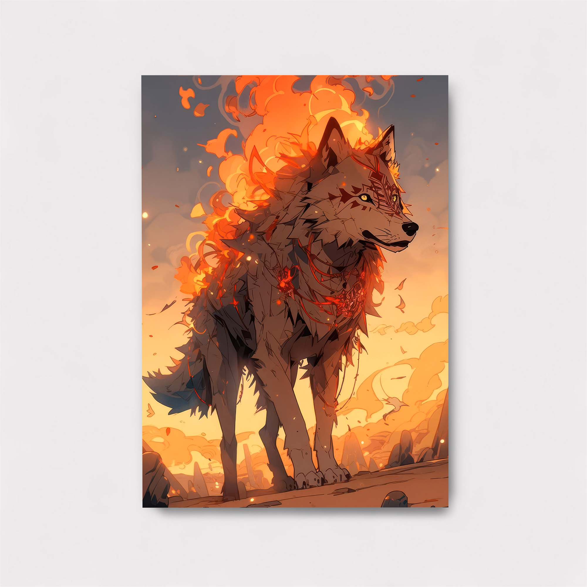 Inferno Lupine Safe Wall Magnetic / M