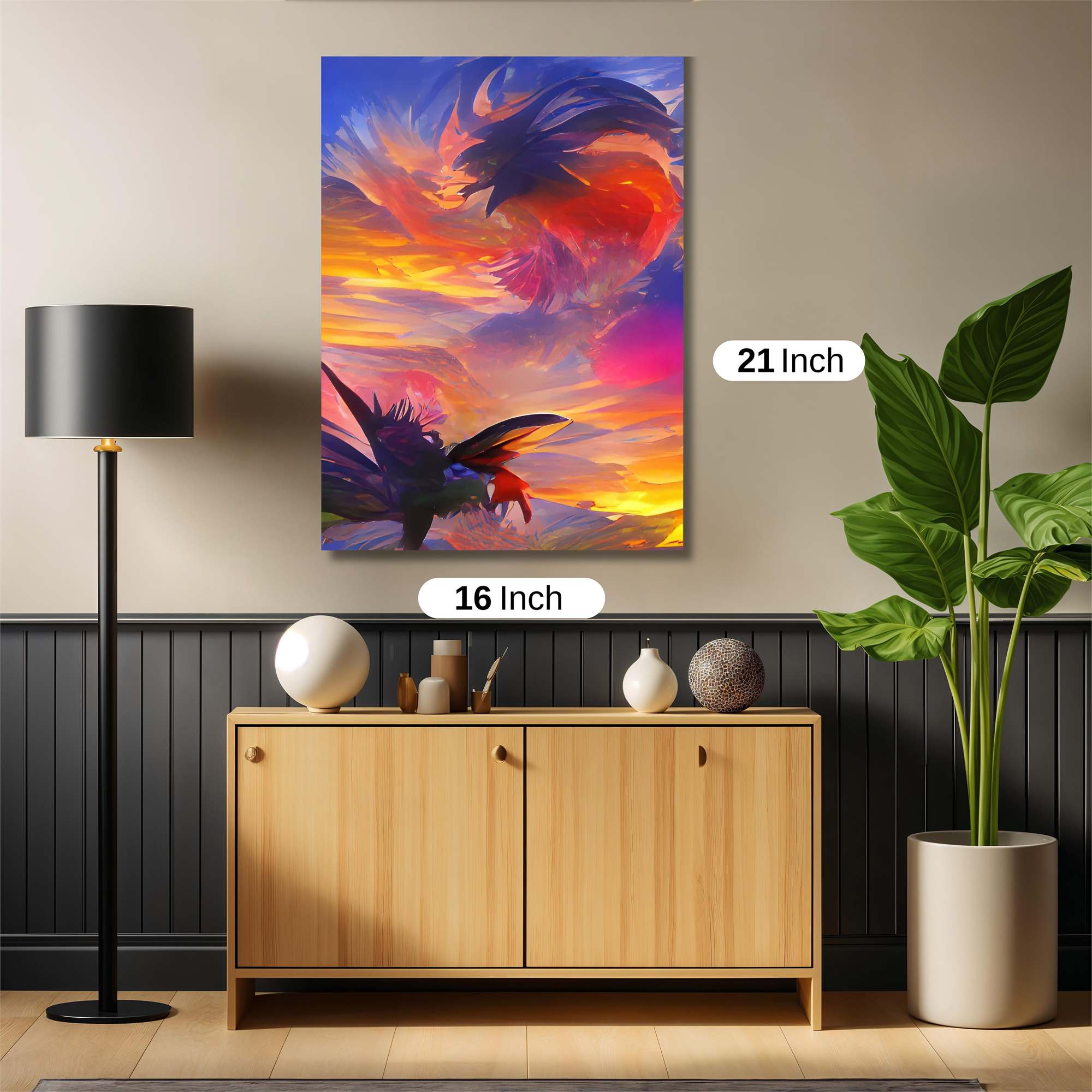 Celestial Duel Safe Wall Magnetic / M