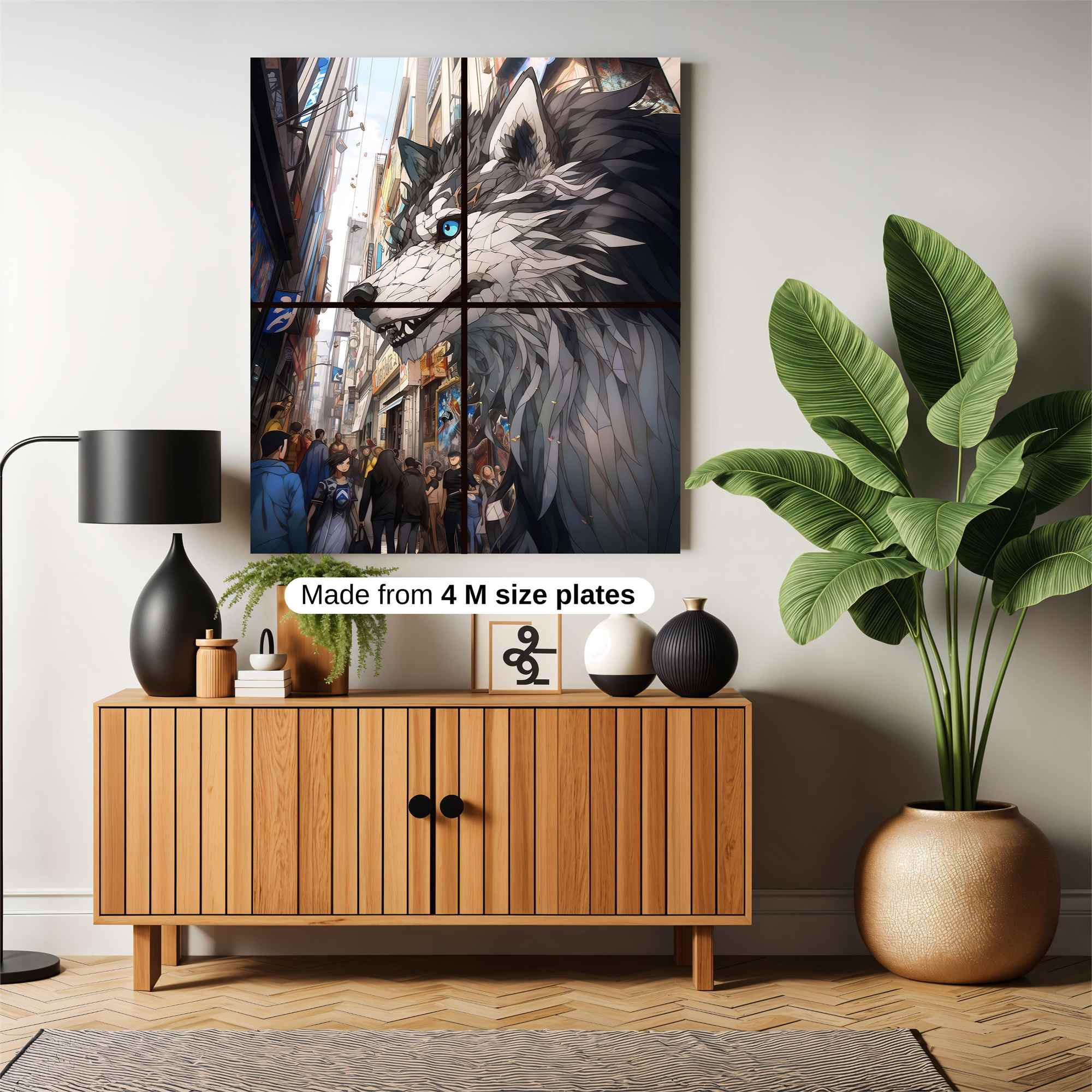 Wolf Enigma Safe Wall Magnetic / M