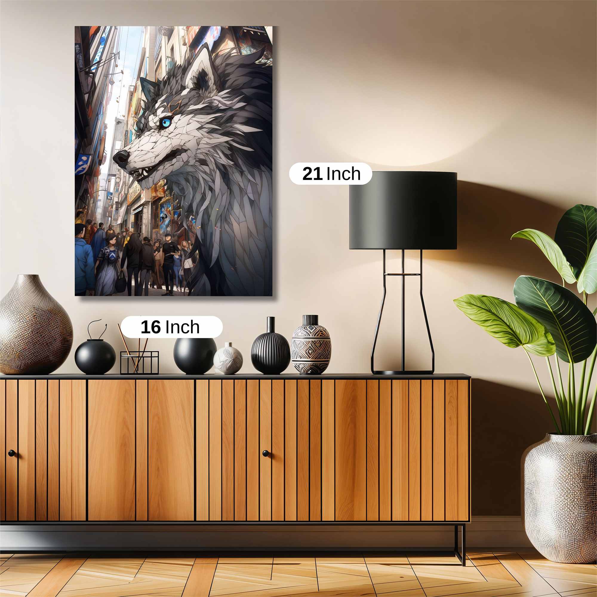 Wolf Enigma Safe Wall Magnetic / M