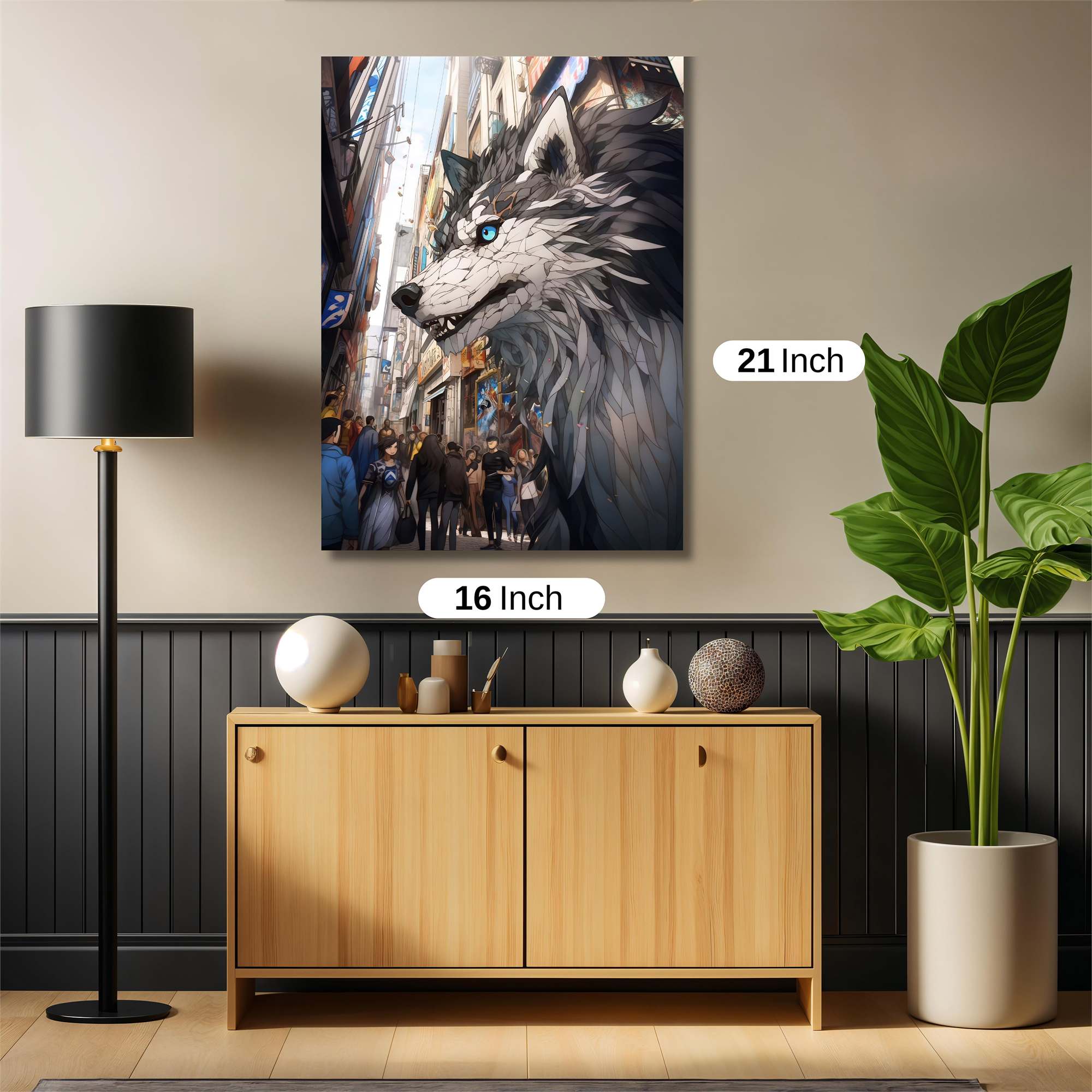 Wolf Enigma Safe Wall Magnetic / M