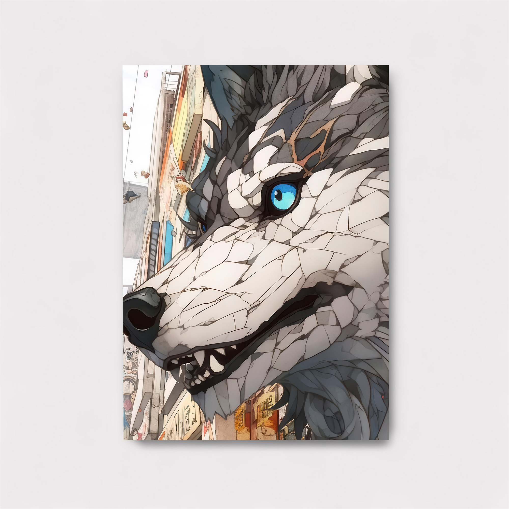 Wolfish Realm Safe Wall Magnetic / M