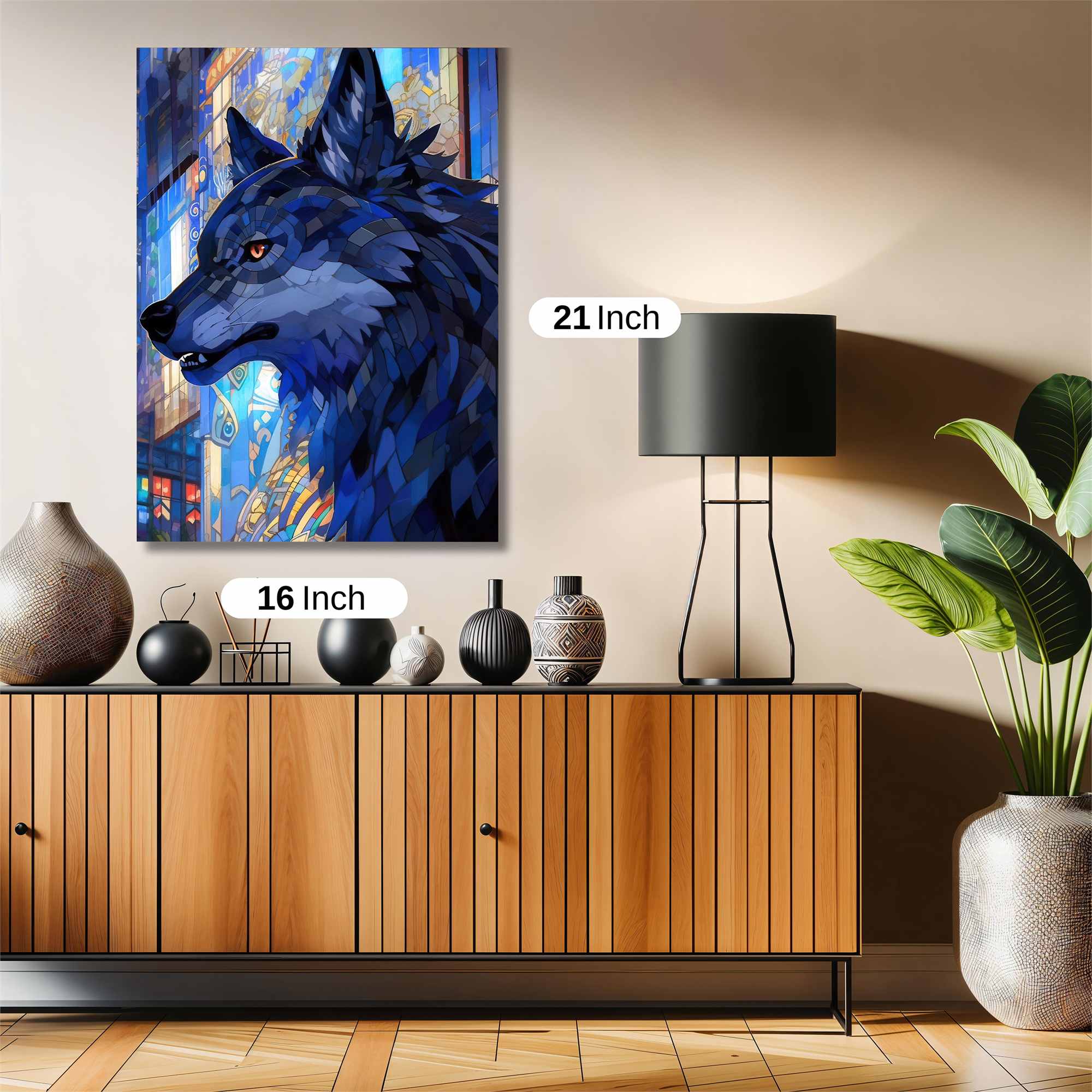 Lupine Serenity Safe Wall Magnetic / M