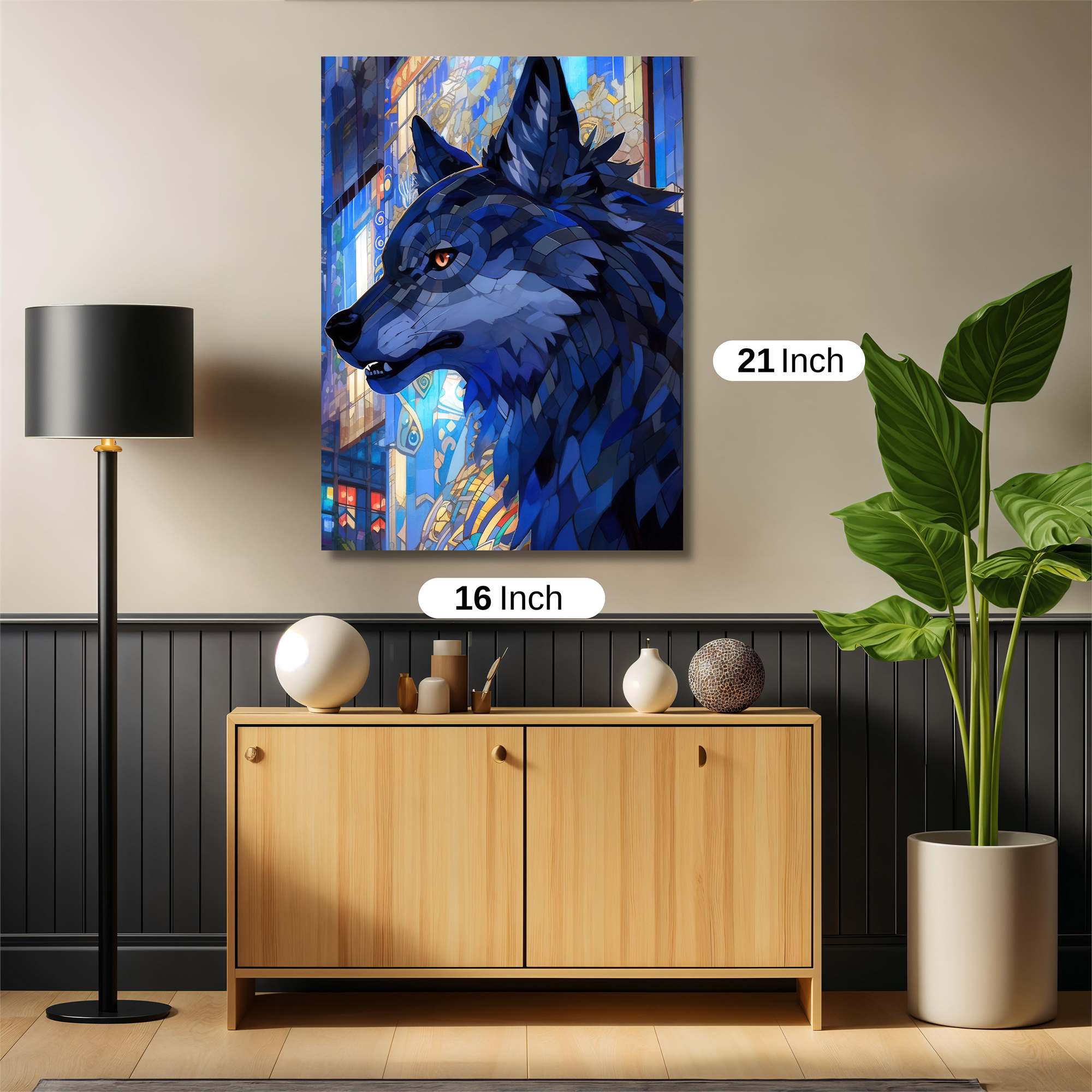 Lupine Serenity Safe Wall Magnetic / M