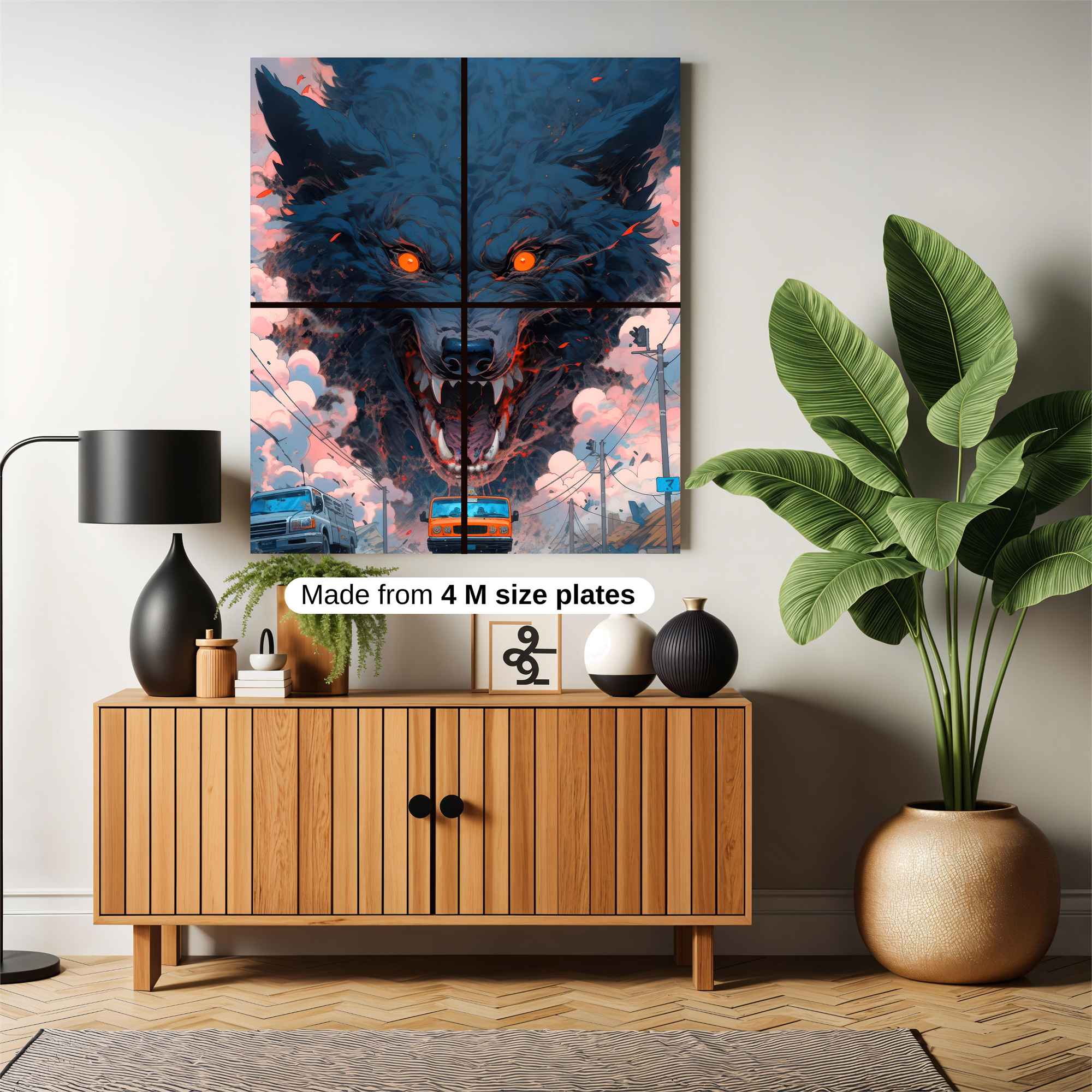 Lupine Fury Safe Wall Magnetic / M