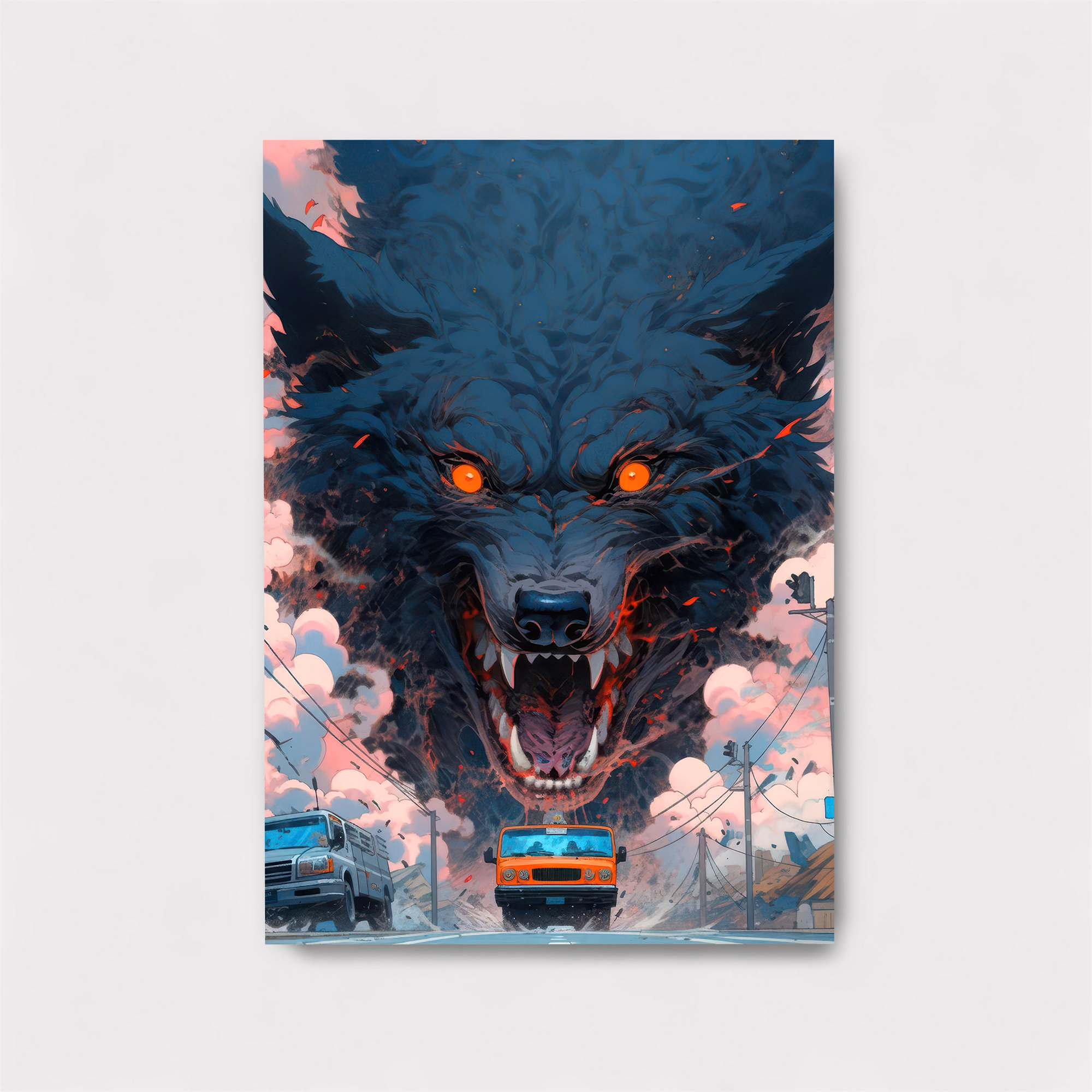 Lupine Fury Safe Wall Magnetic / M