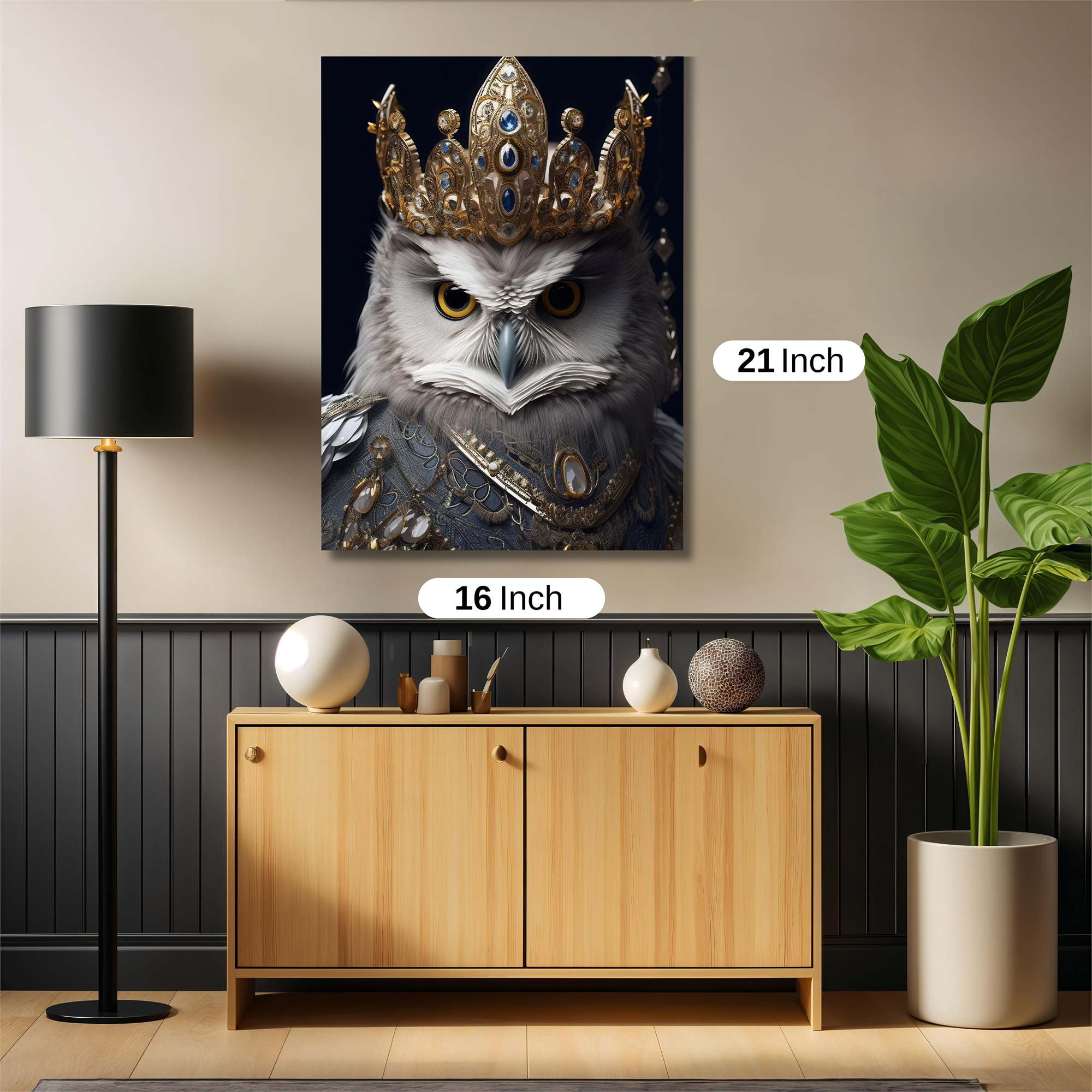 Regal Owl Safe Wall Magnetic / M