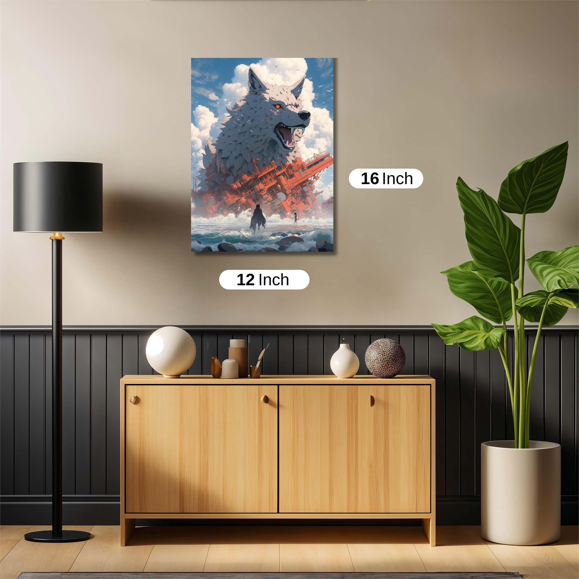 Titanic Howl Safe Wall Magnetic / M