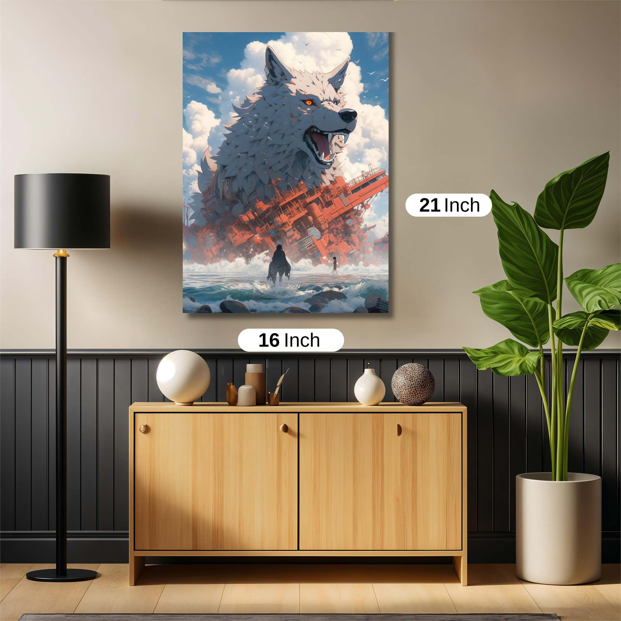 Titanic Howl Safe Wall Magnetic / M