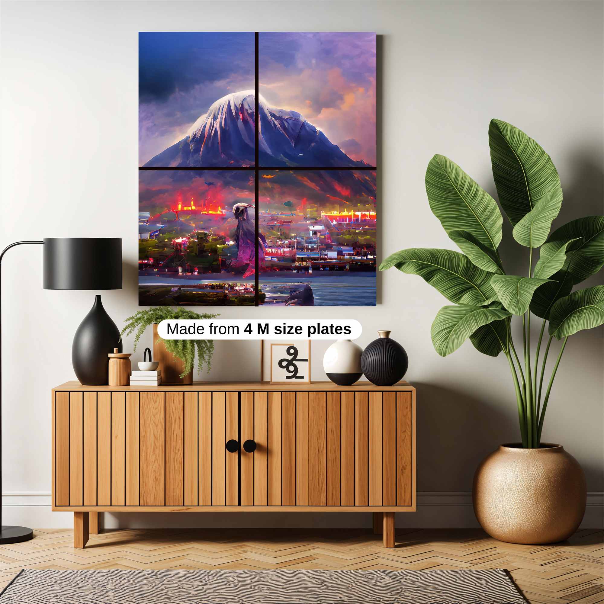 Volcanic Serenity Safe Wall Magnetic / M