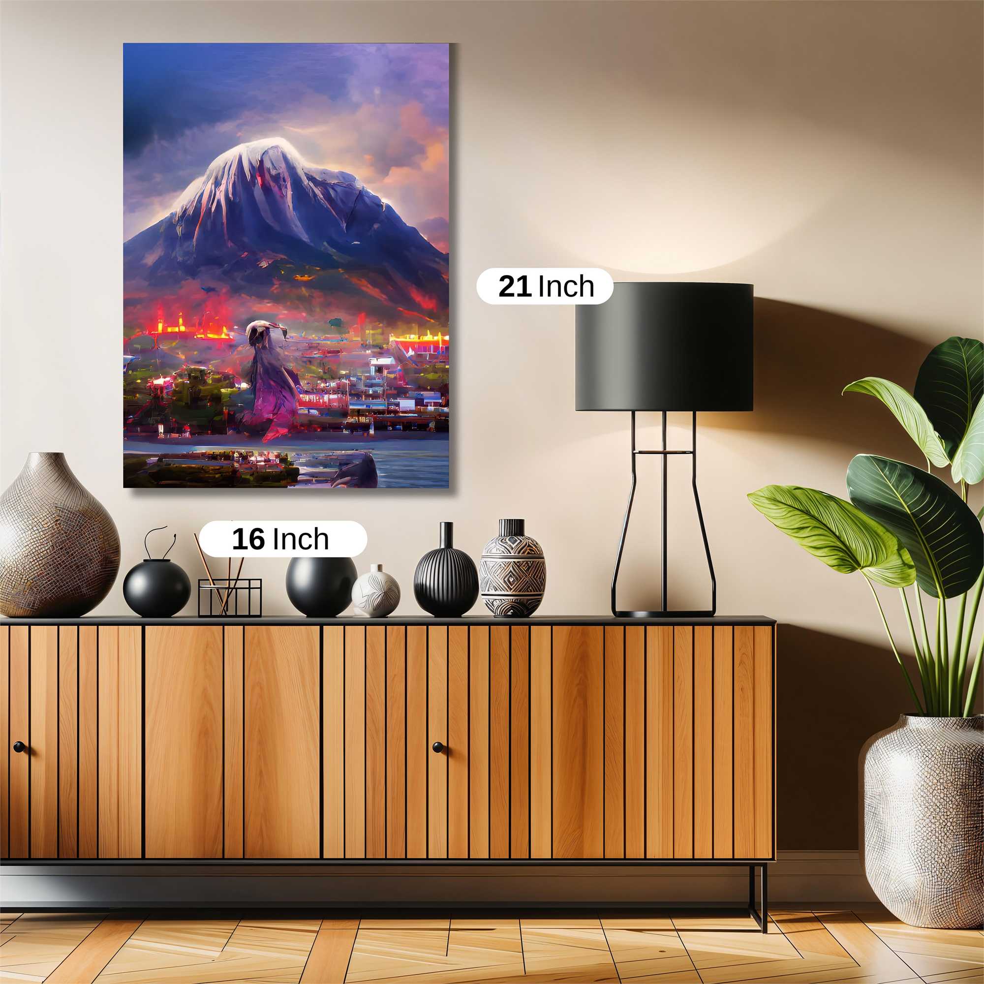 Volcanic Serenity Safe Wall Magnetic / M