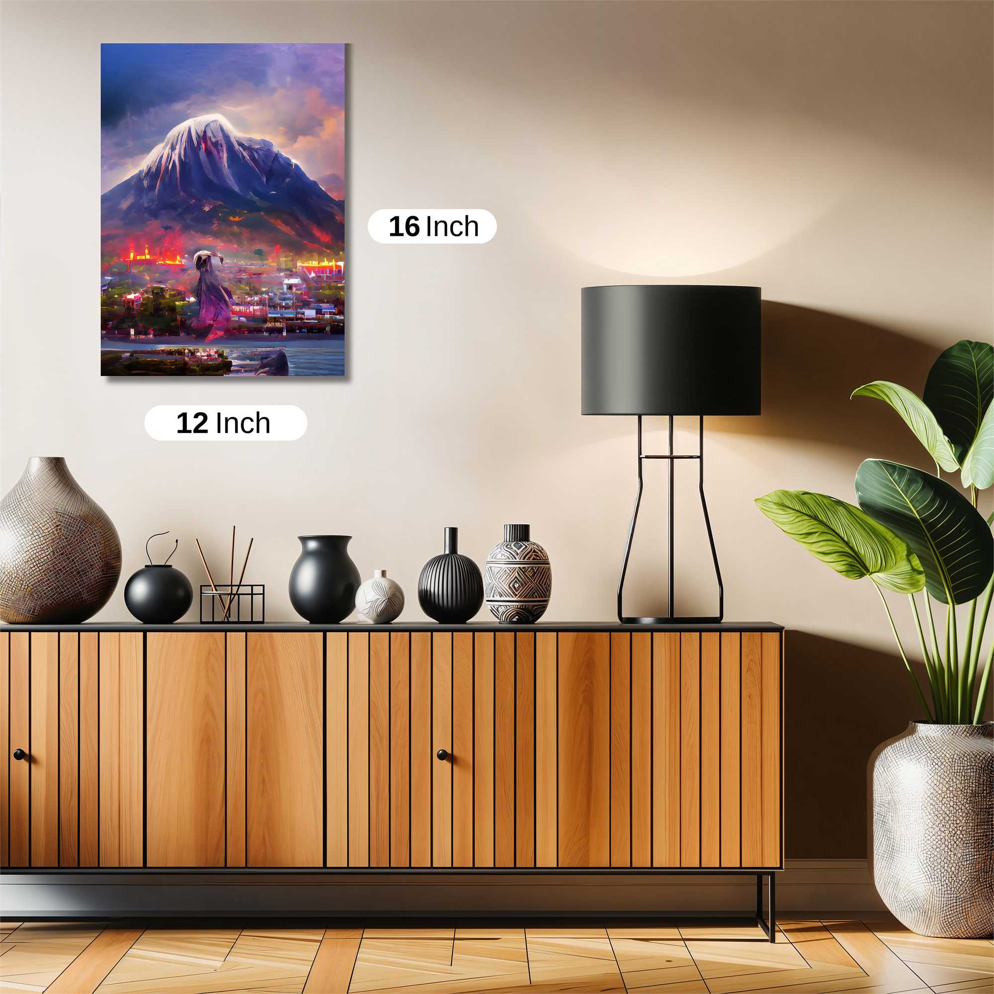 Volcanic Serenity Safe Wall Magnetic / M