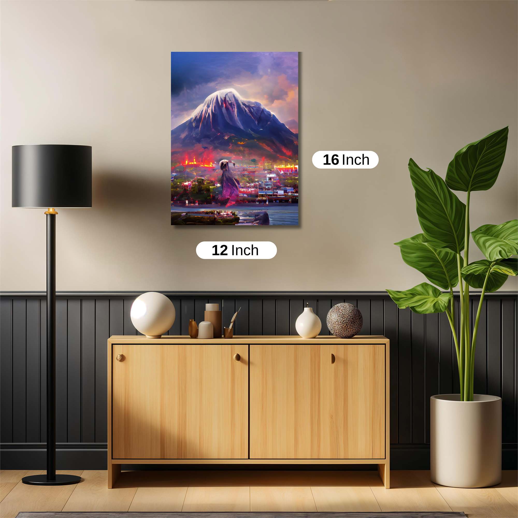 Volcanic Serenity Safe Wall Magnetic / M