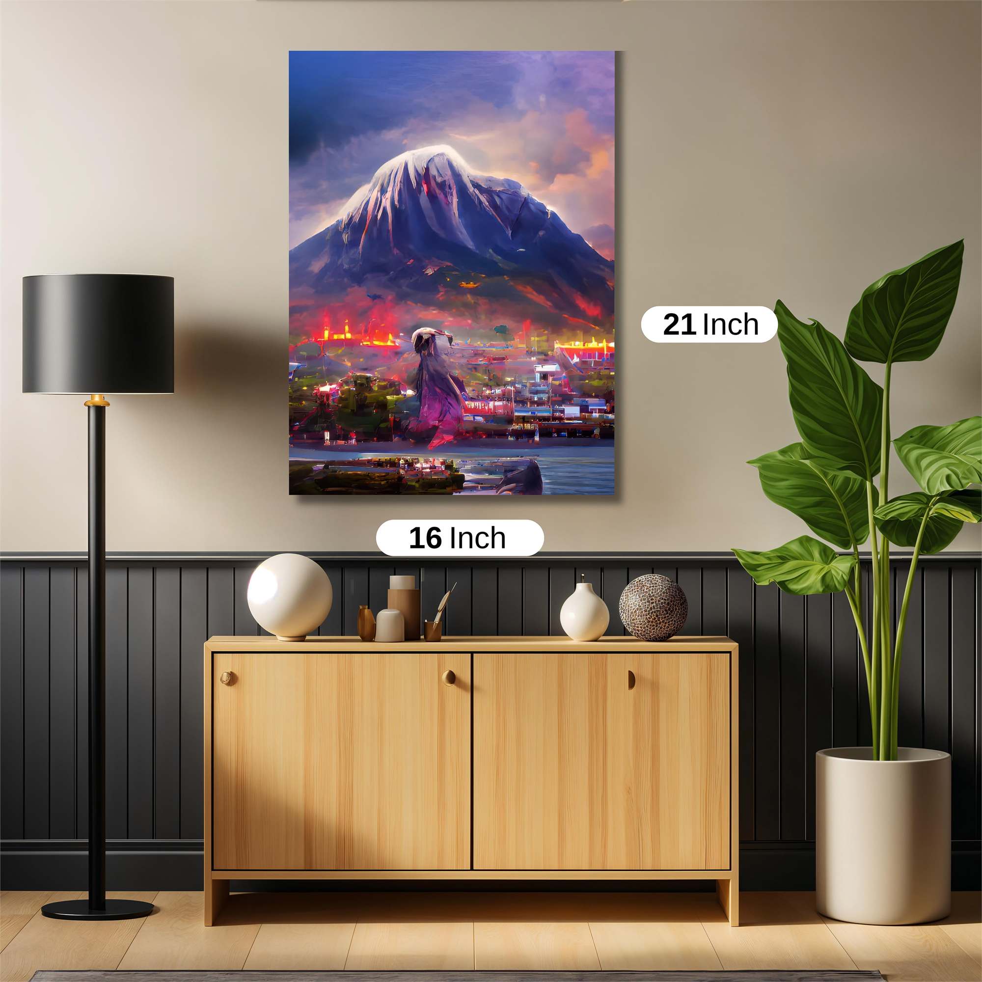 Volcanic Serenity Safe Wall Magnetic / M
