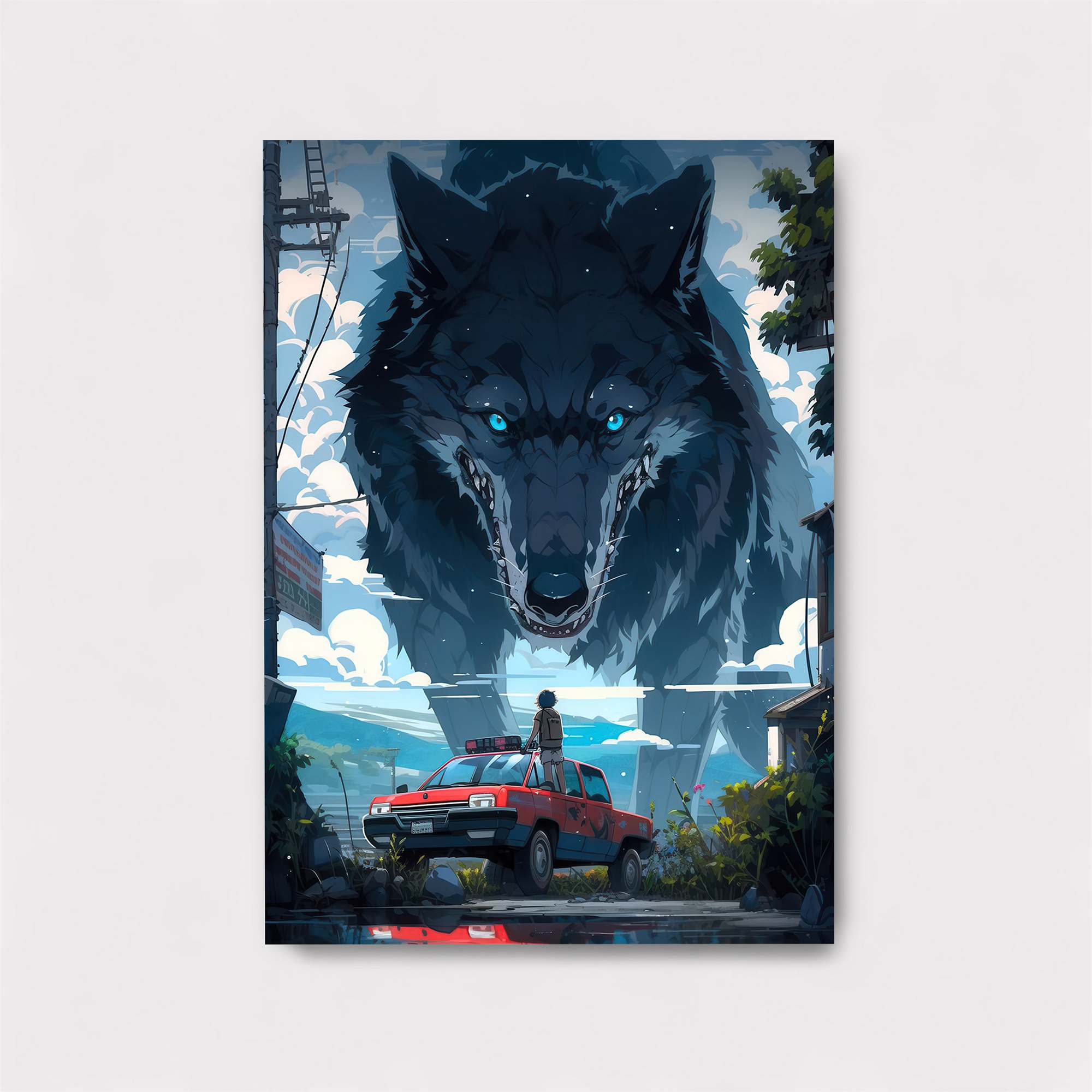 Wolf Enigma Safe Wall Magnetic / M