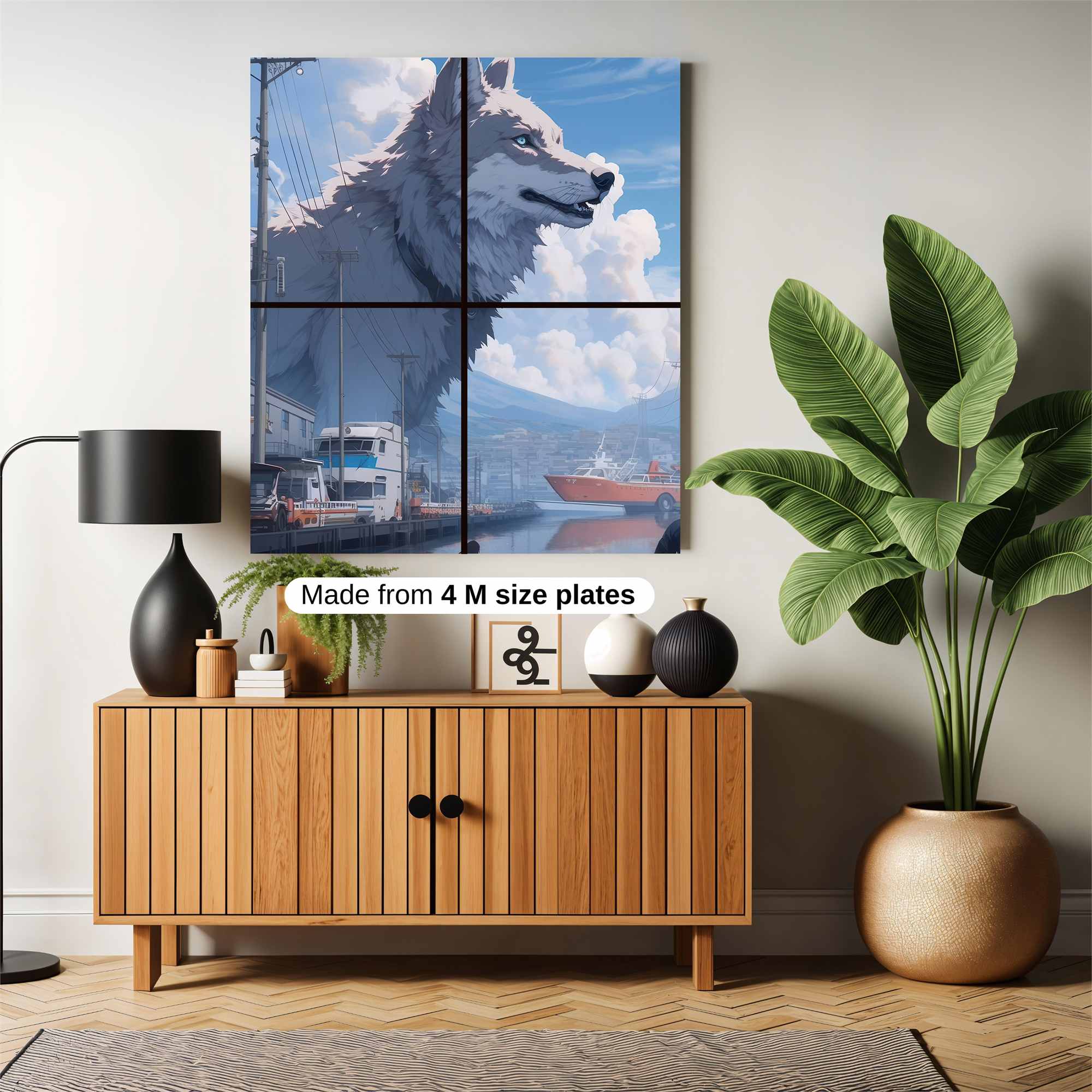 Colossal Husky Safe Wall Magnetic / M