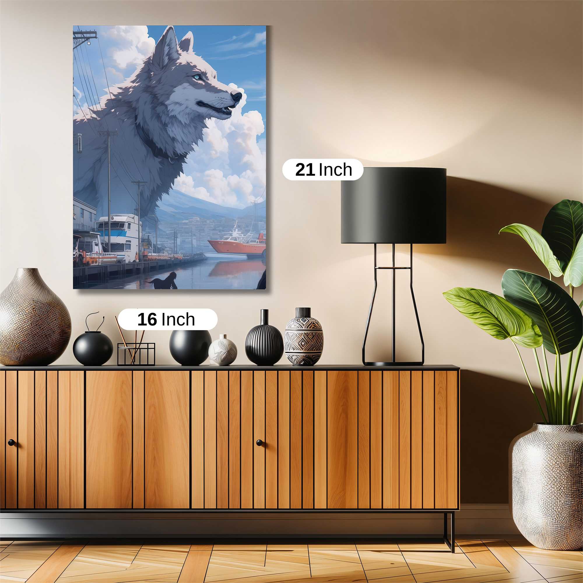 Colossal Husky Safe Wall Magnetic / M