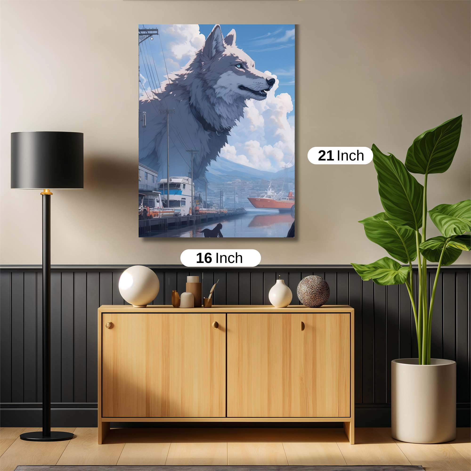 Colossal Husky Safe Wall Magnetic / M