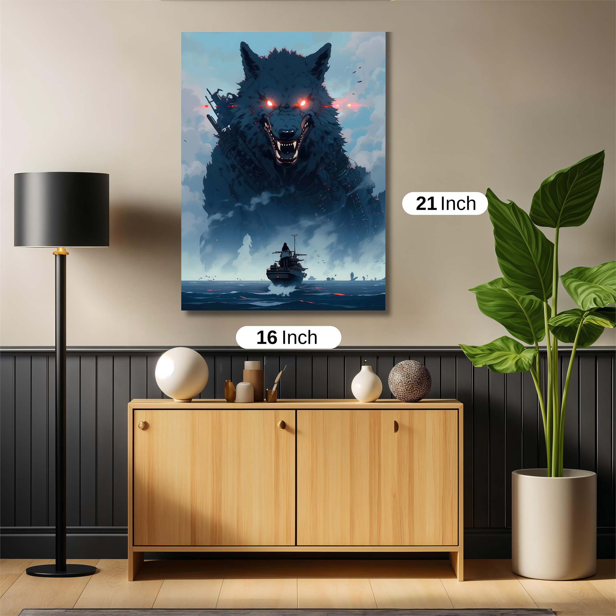 Looming Menace Safe Wall Magnetic / M