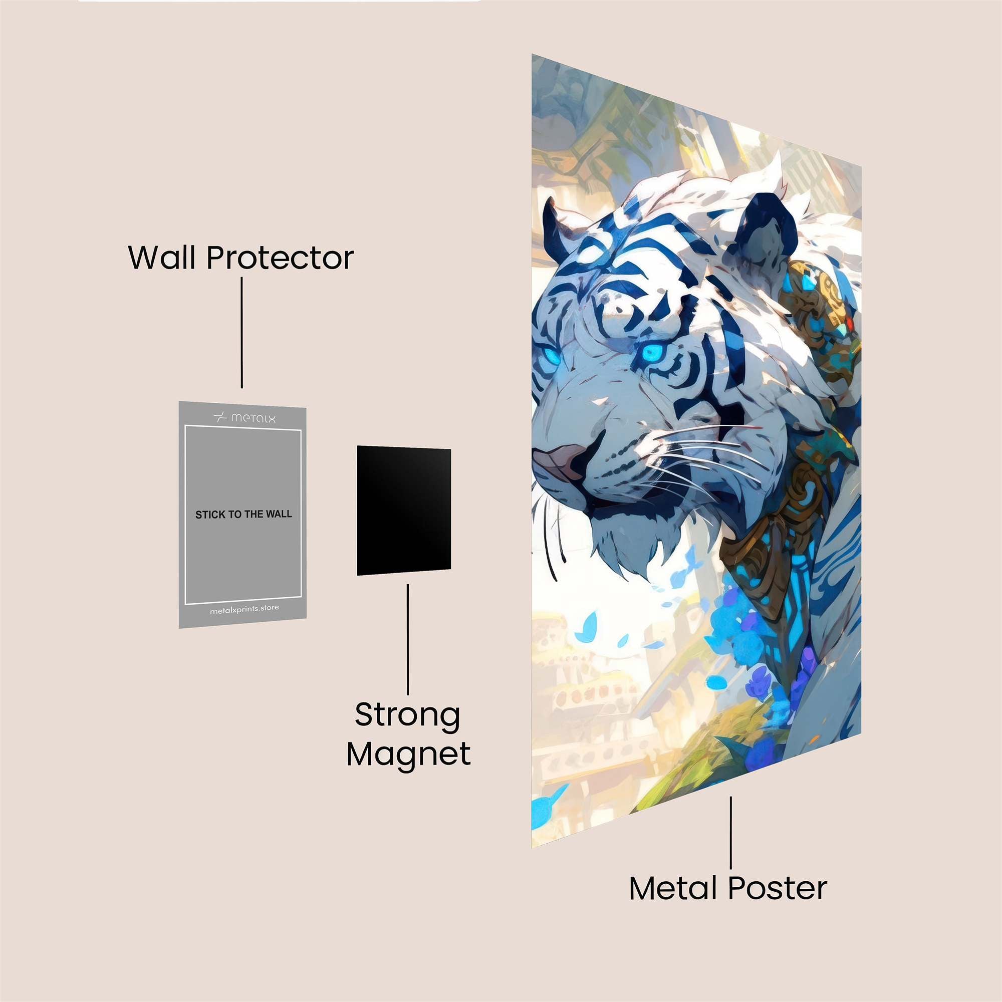 Majestic Frost Safe Wall Magnetic / M