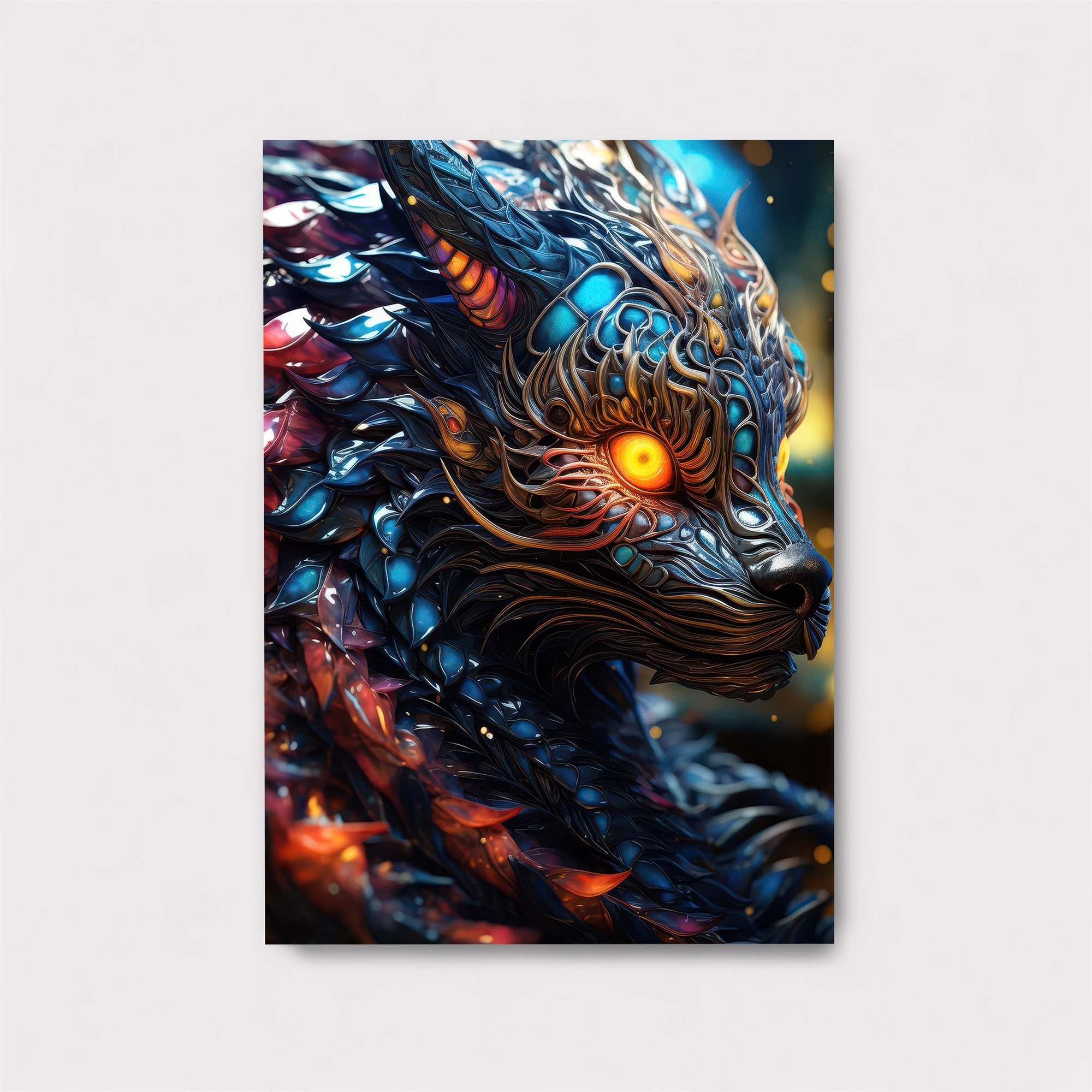 Mystic Blaze Safe Wall Magnetic / M