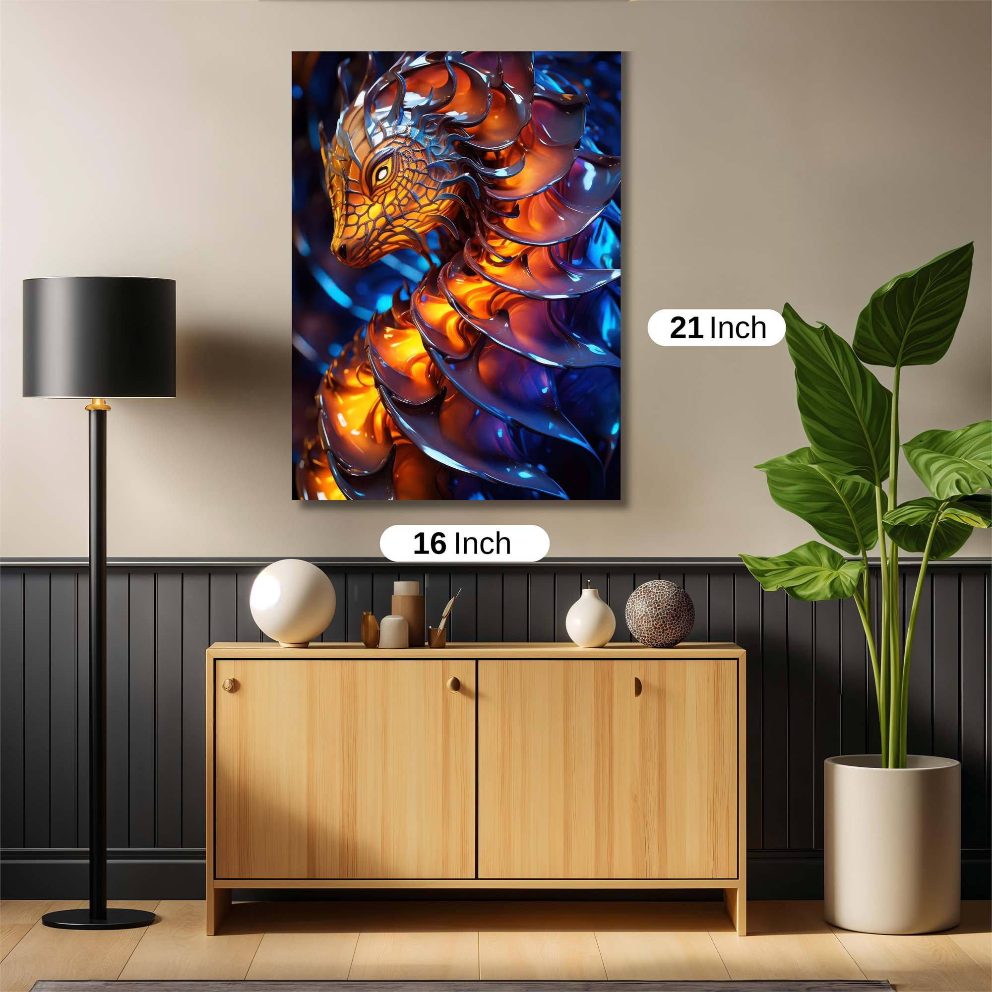 Luminous Majesty Safe Wall Magnetic / M