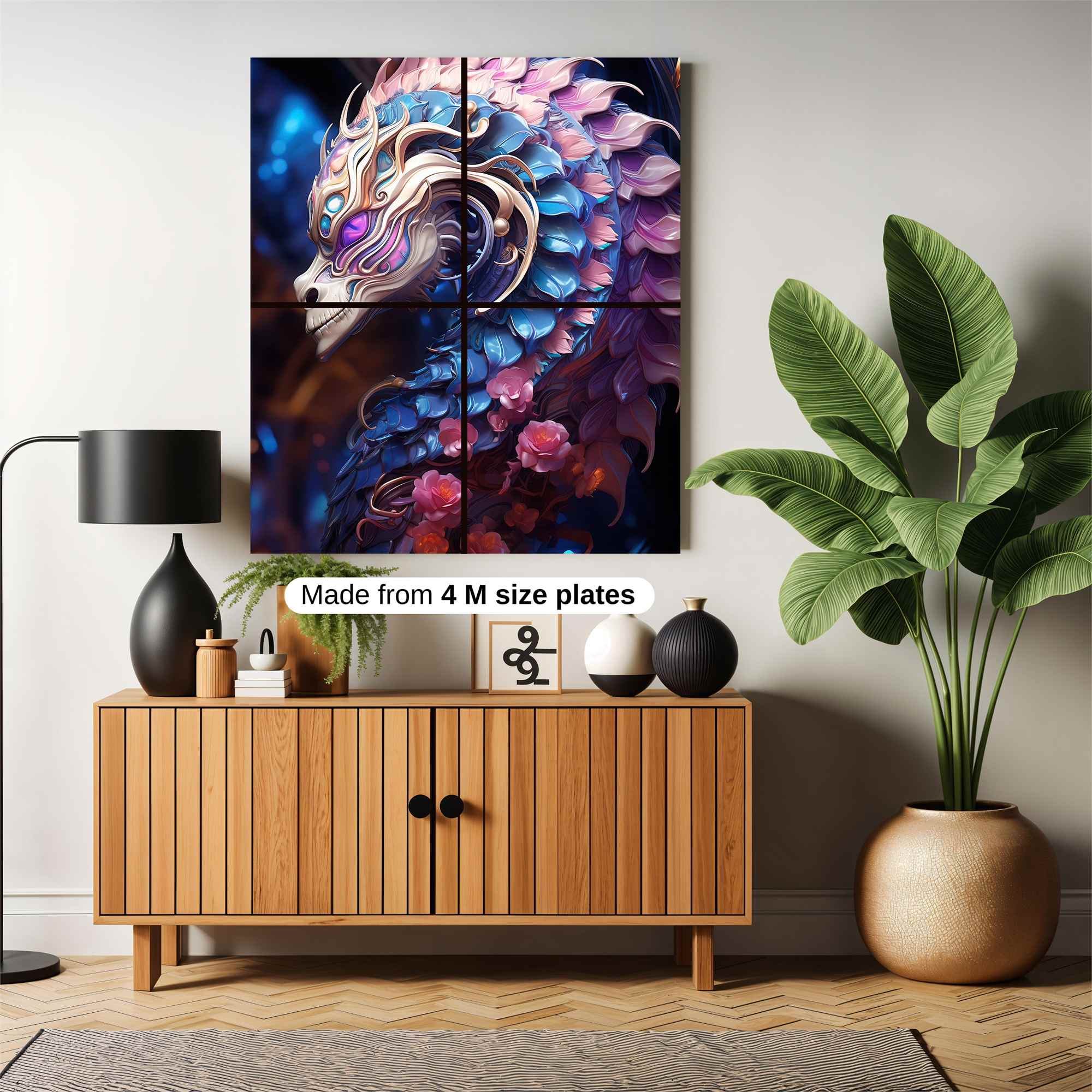 Celestial Serpent Safe Wall Magnetic / M