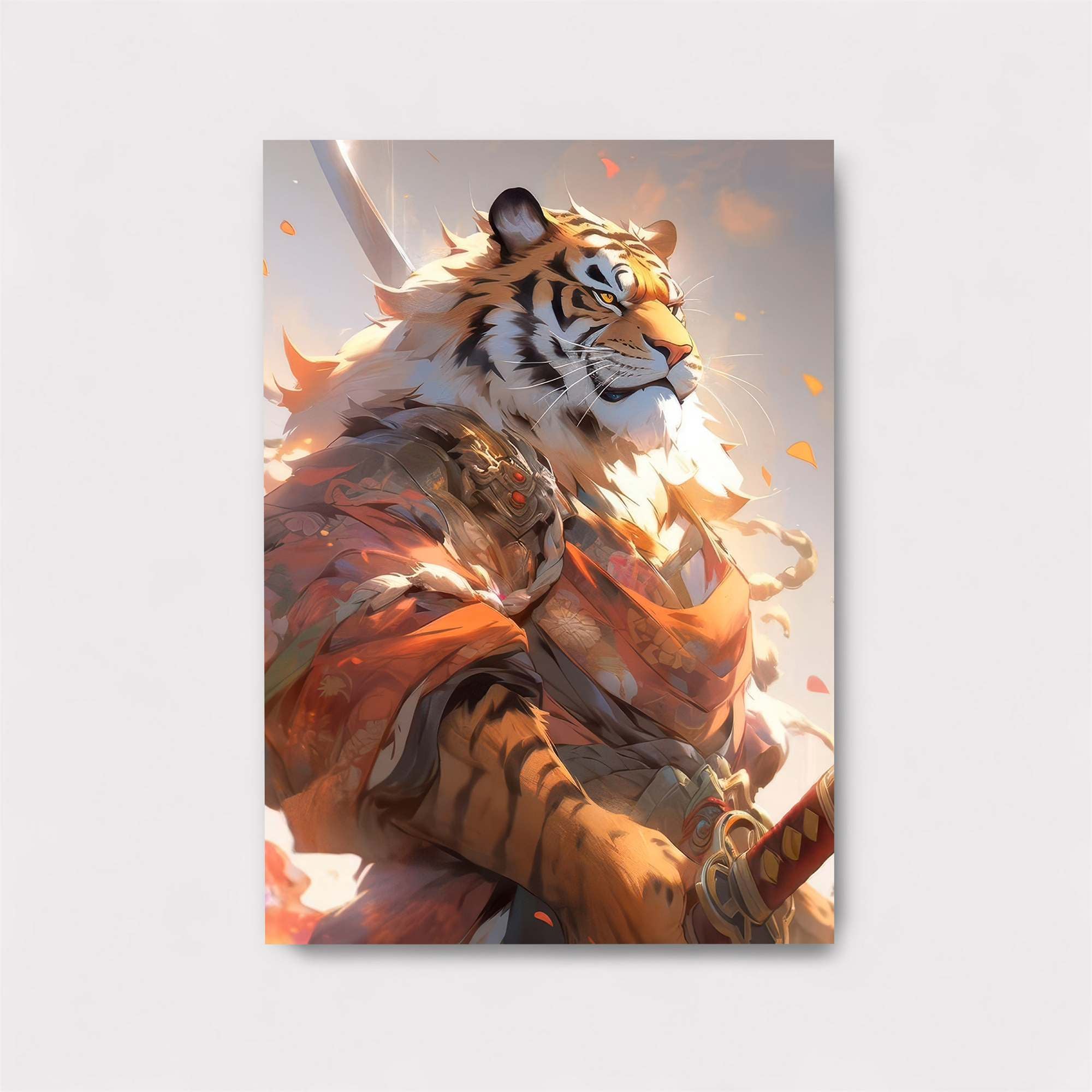 Tiger Warrior Safe Wall Magnetic / M